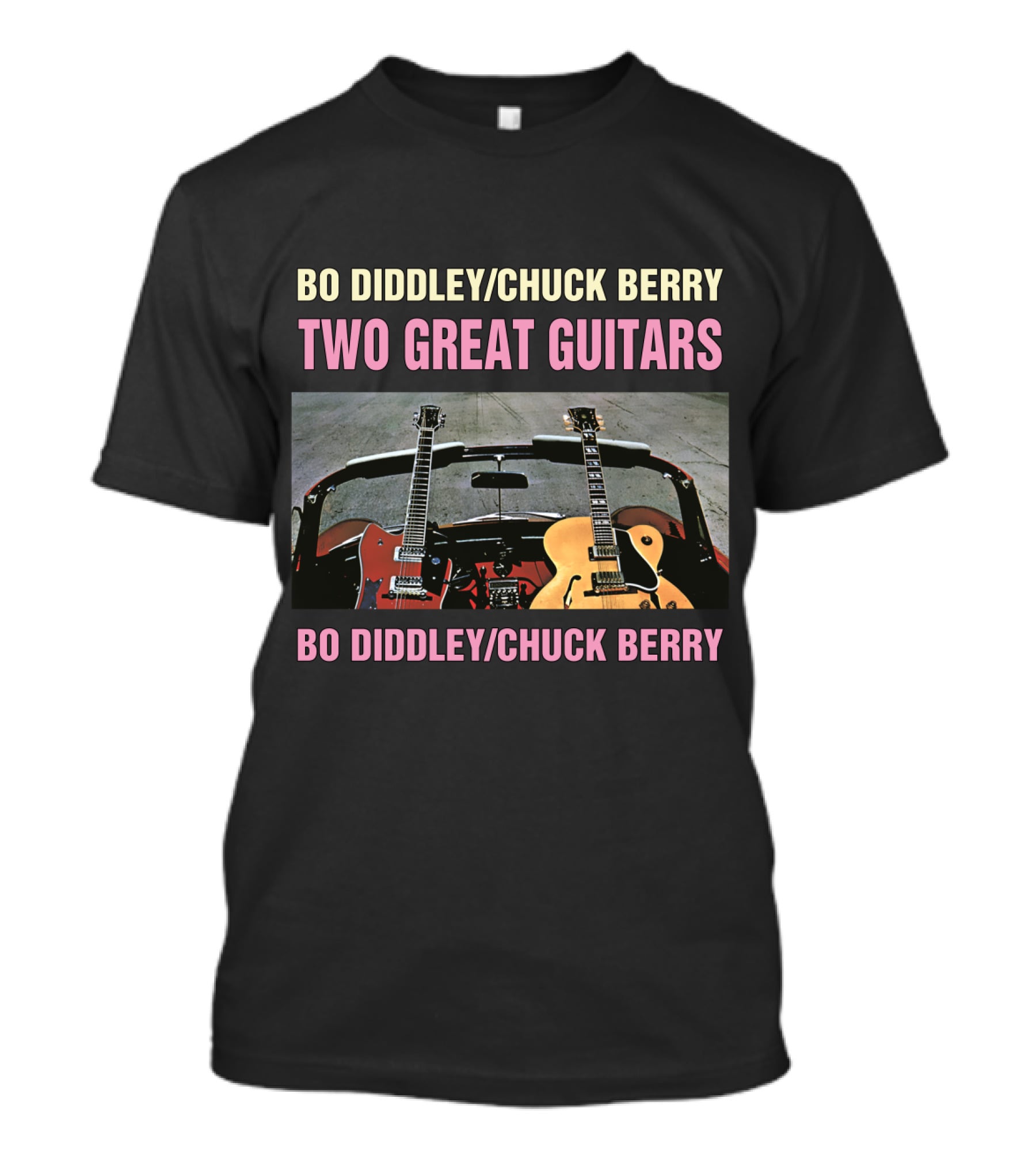 Bo Diddley/Chuck Berry Two Great Guitars Bo Diddley/Chuck Berry T-Shirt