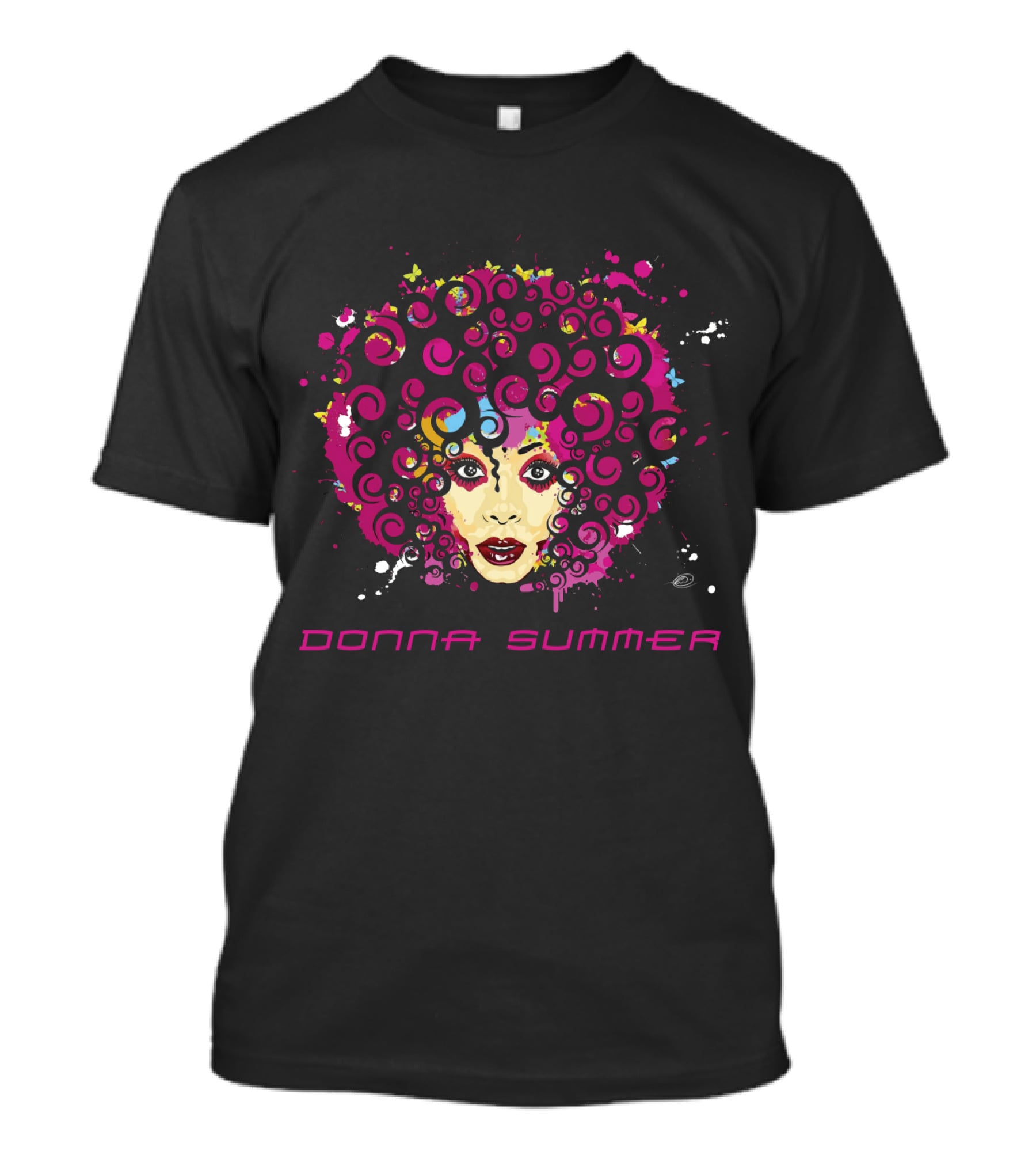 Donna Summer Groovy Psychedelic T-Shirt