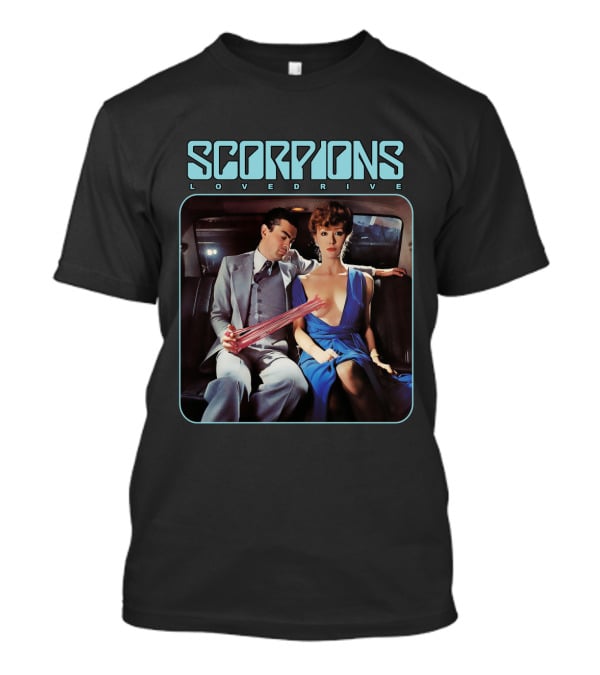 Scorpions Lovedrive Album Cover Scp T-Shirt