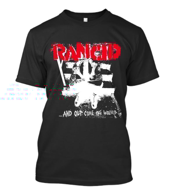 Rancid .And Out Come The Wolves Album Cover T-Shirt