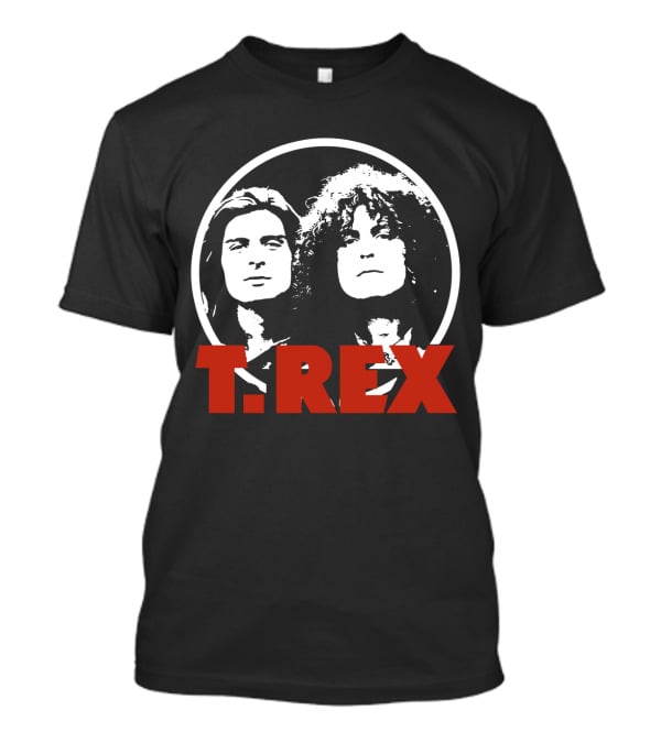 T. Rex Music Band Graphic With Iconic Rock Duo T-Shirt