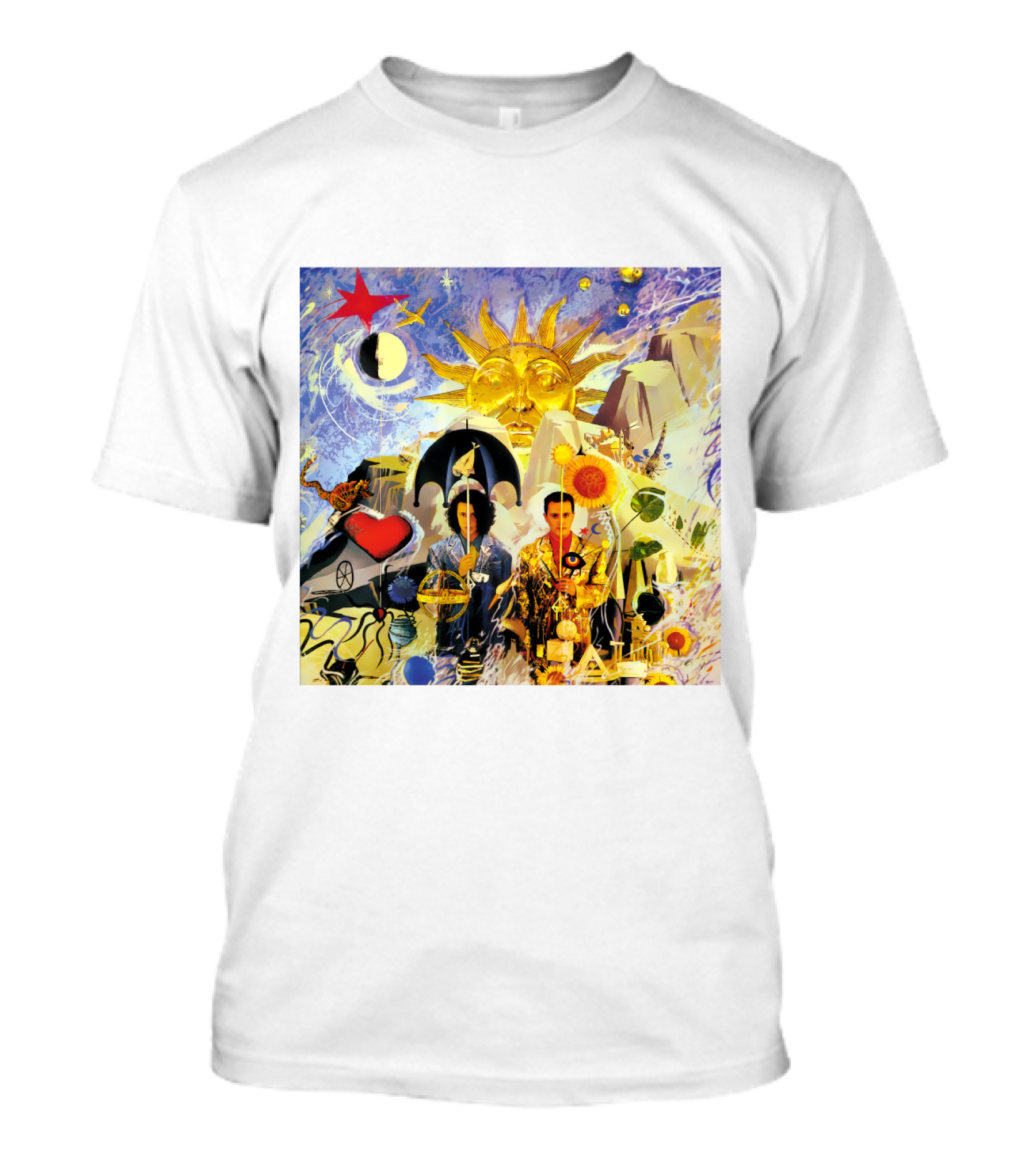 TFF 03 The Seeds Of Love Album Cover Collage Art Psychedelic T-Shirt