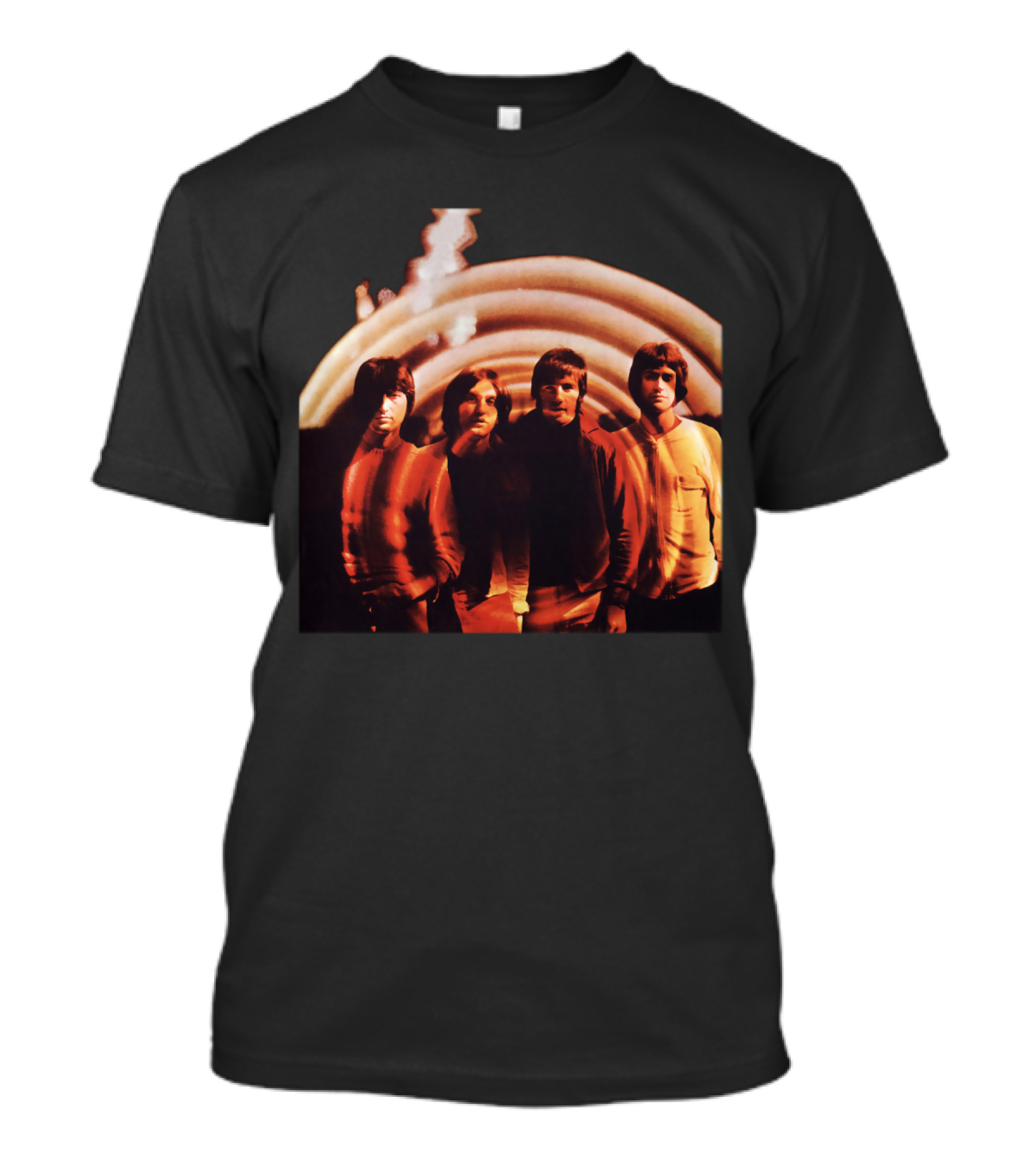 Moody Blues Band Visual Warp Effect T-Shirt
