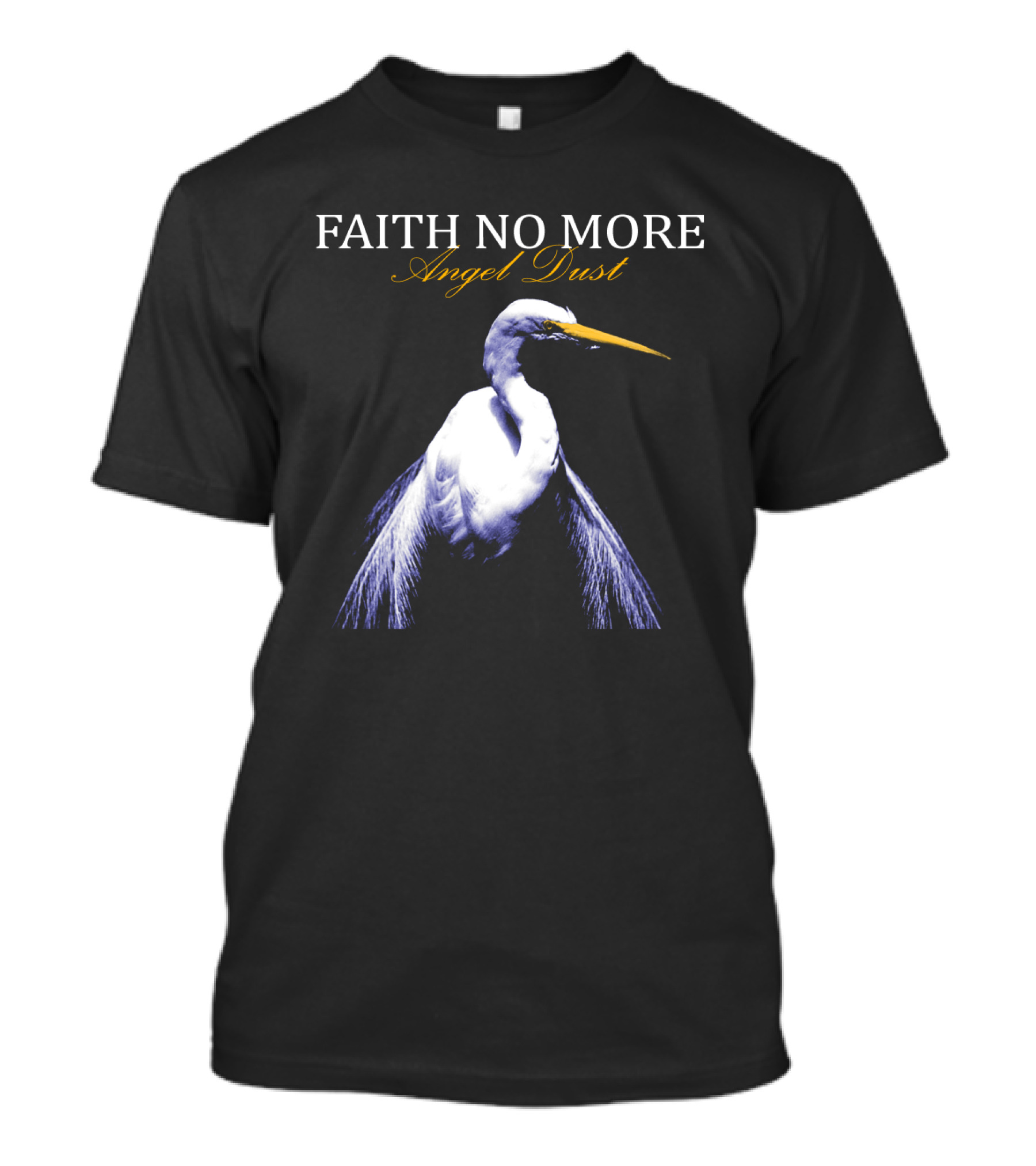 Faith No More Angel Dust Egret Album Cover T-Shirt