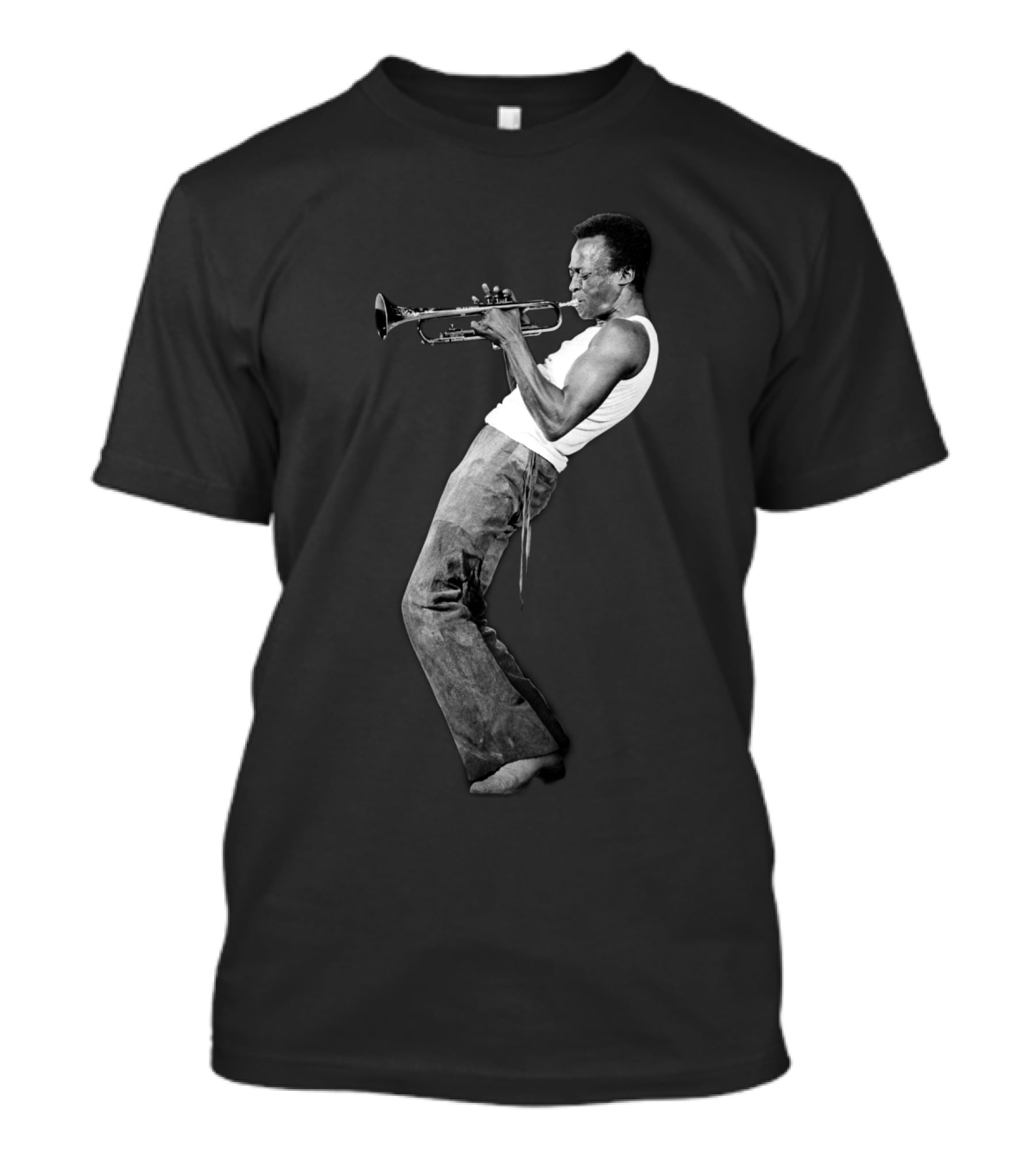Jazz Musician Trumpet Player Iconic Performance T-Shirt