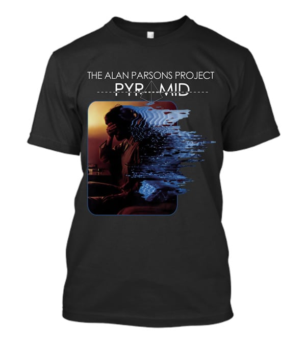 The Alan Parsons Project Pyramid Album Distorted Reflection T-Shirt