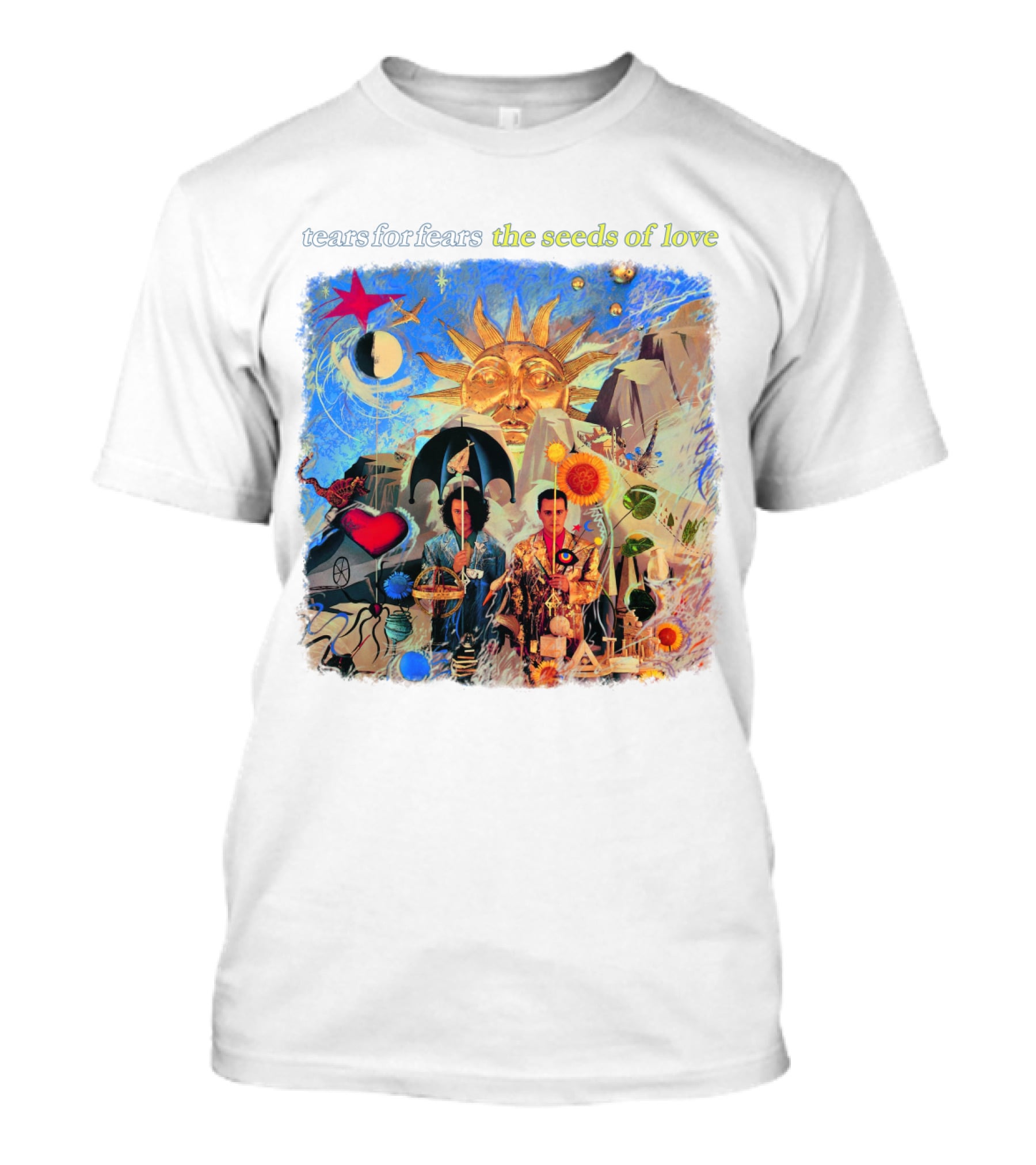 Tears For Fears The Seeds Of Love Sun Collage T-Shirt