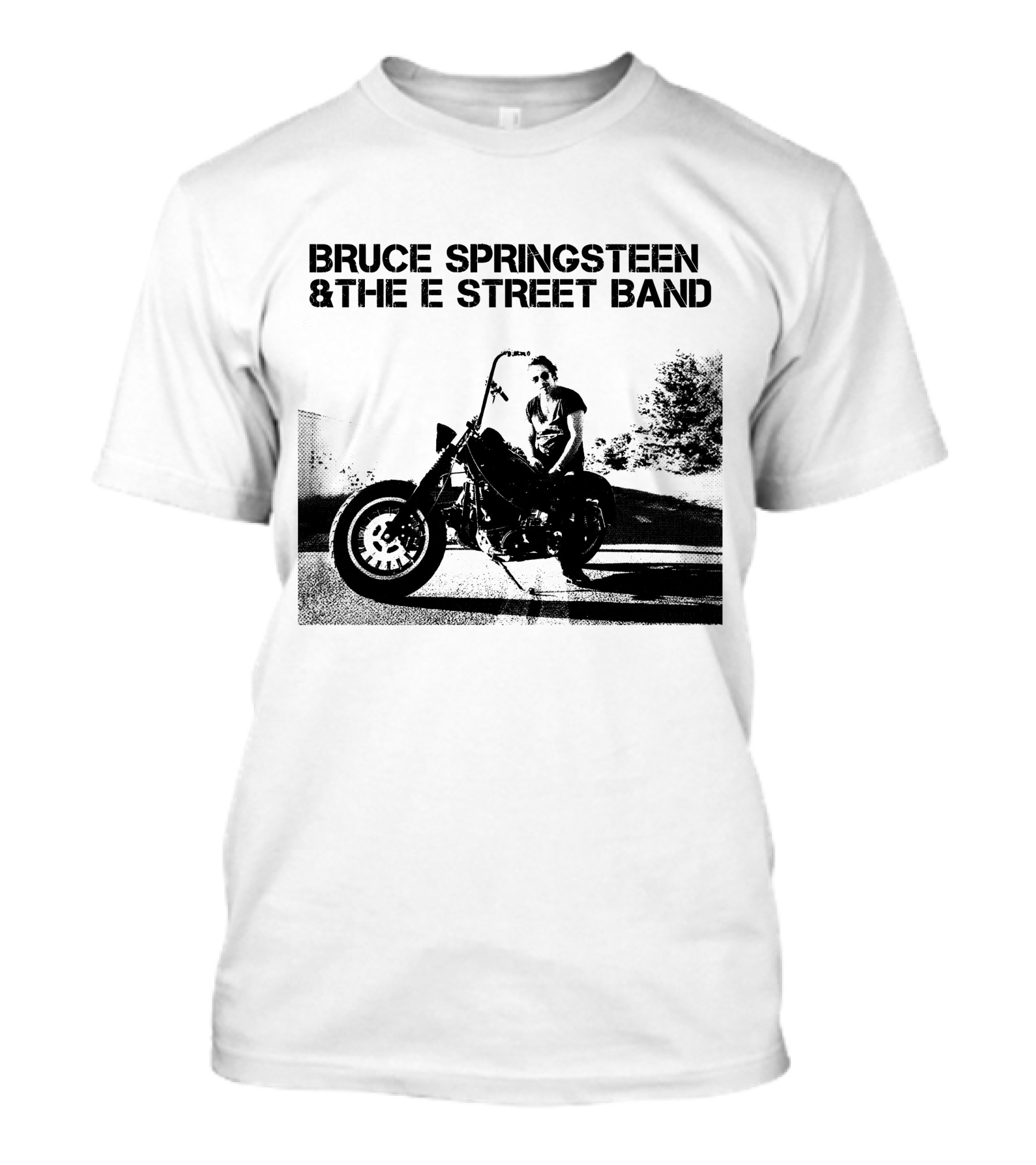 Bruce Springsteen & The E Street Band Motorcycle T-Shirt