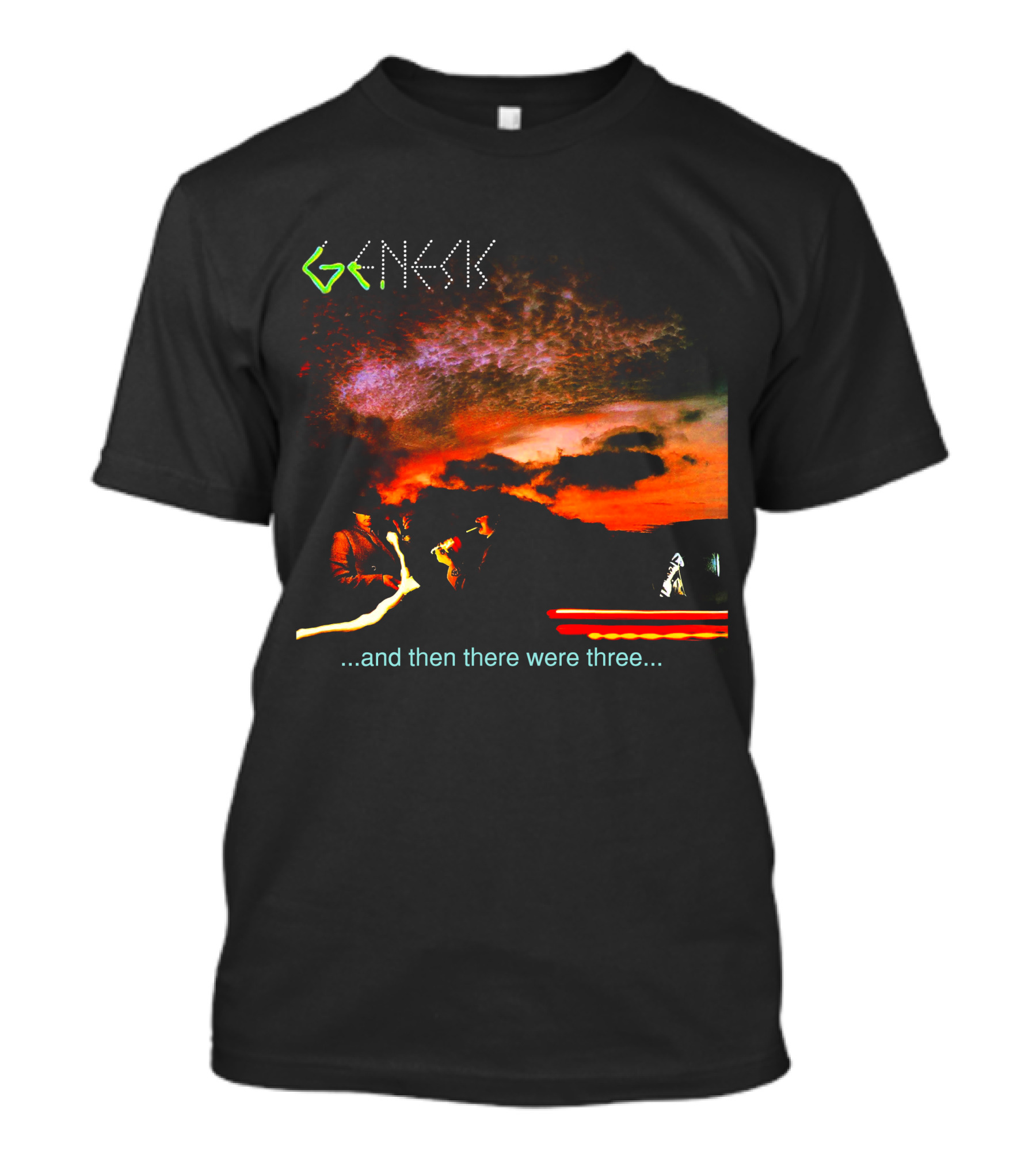 Genesis And Then There Were Three Album Cover Art T-Shirt