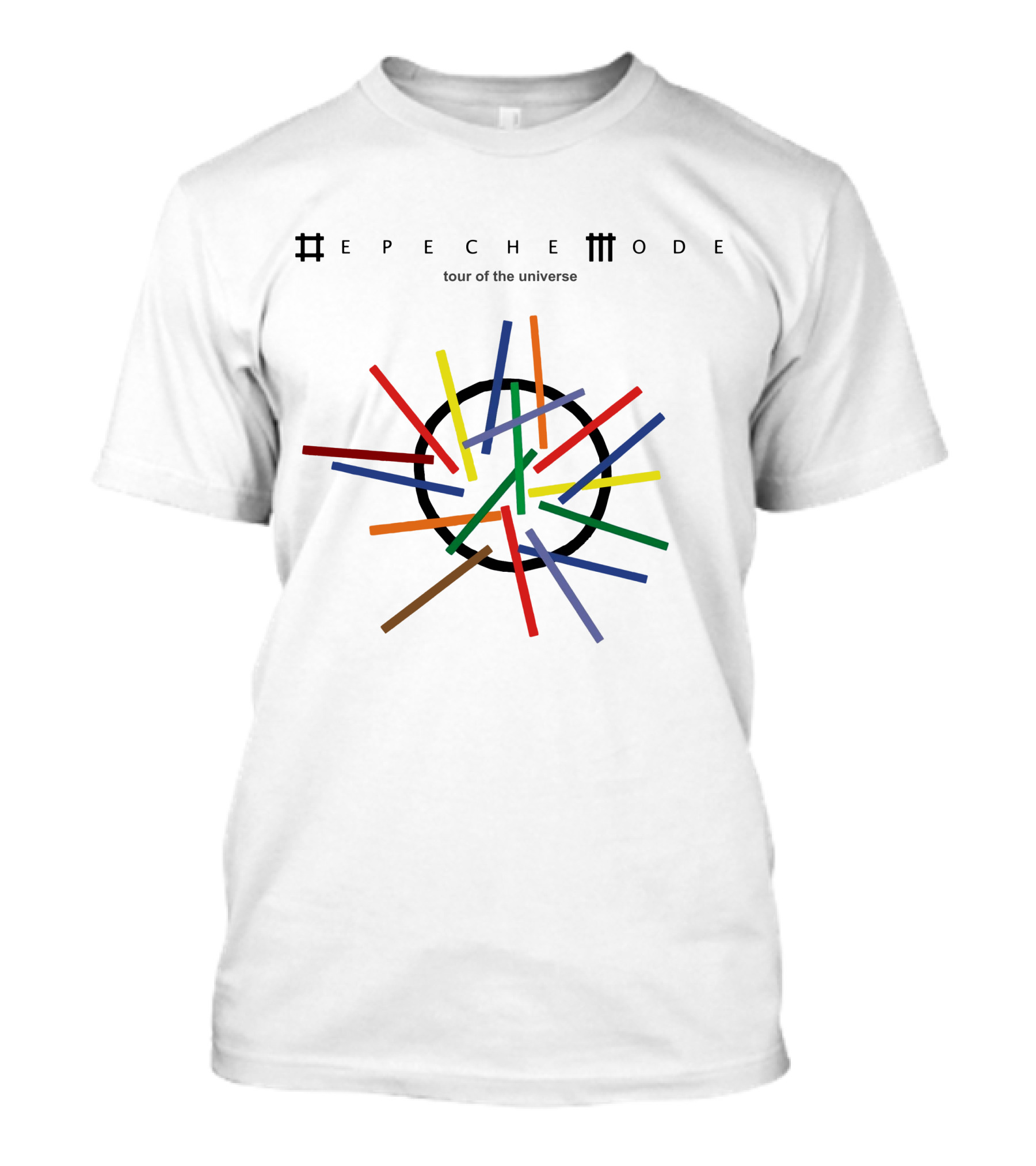 Depeche Mode Tour Of The Universe Dpm T-Shirt
