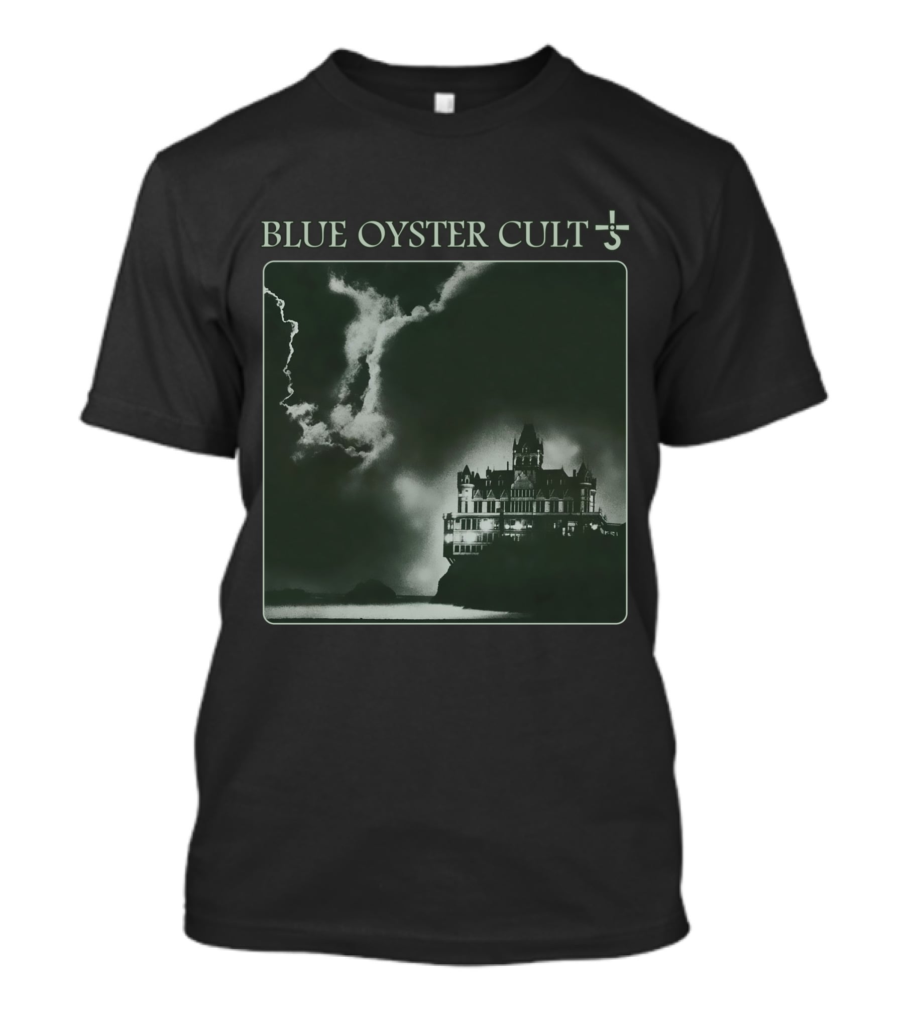 Blue Oyster Cult Castle Lightning Storm T-Shirt