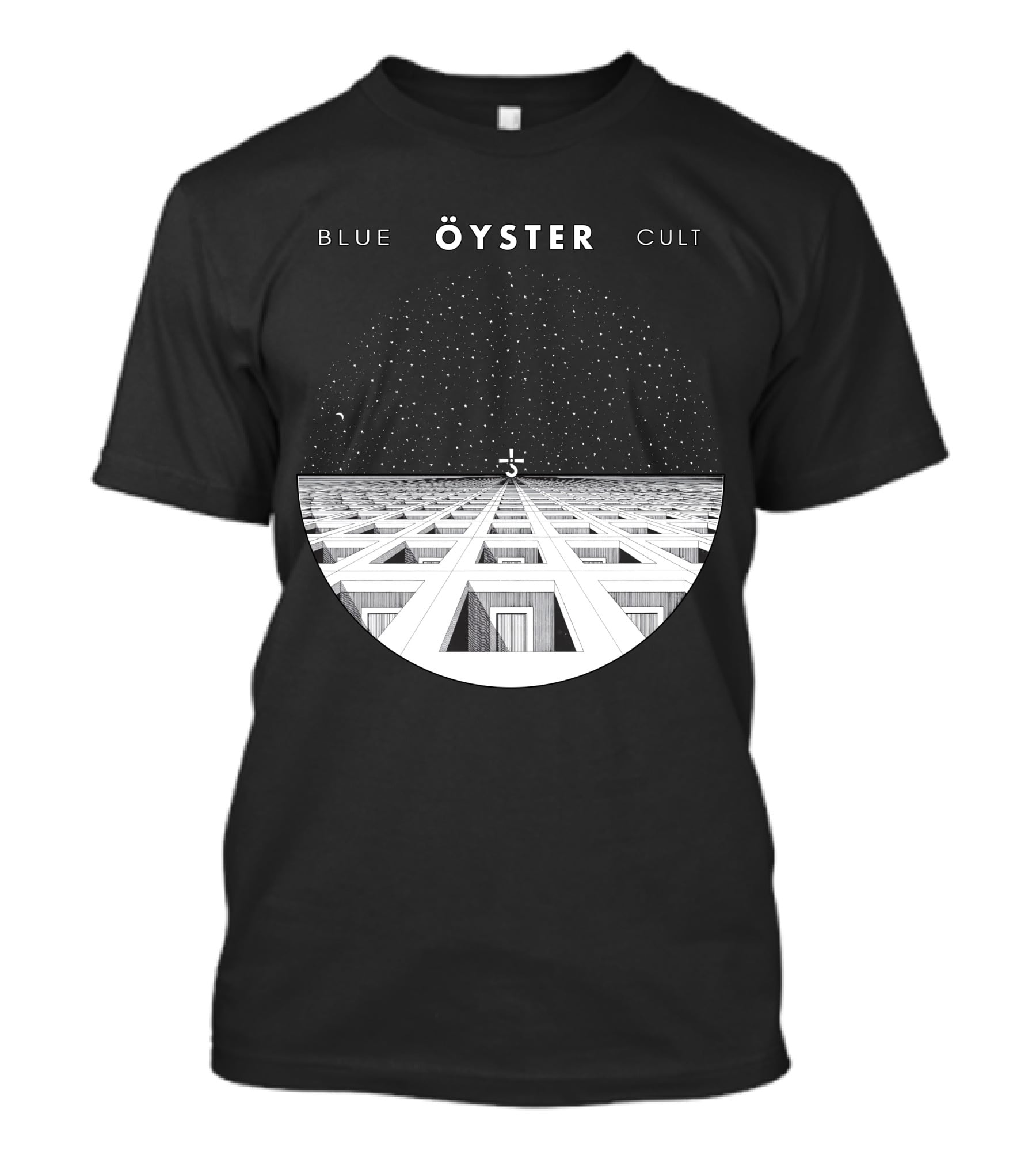 Blue Öyster Cult Geometric Space T-Shirt
