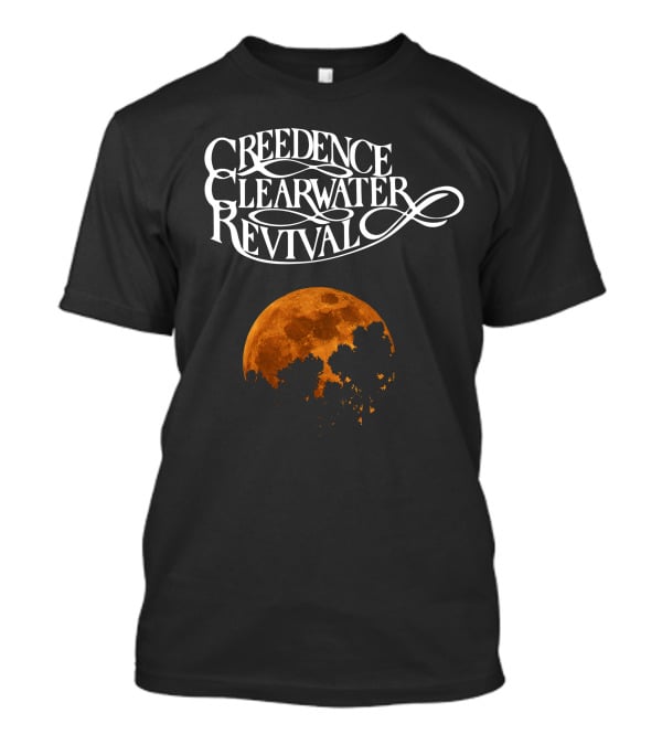 Creedence Clearwater Revival Full Moon Silhouette T-Shirt