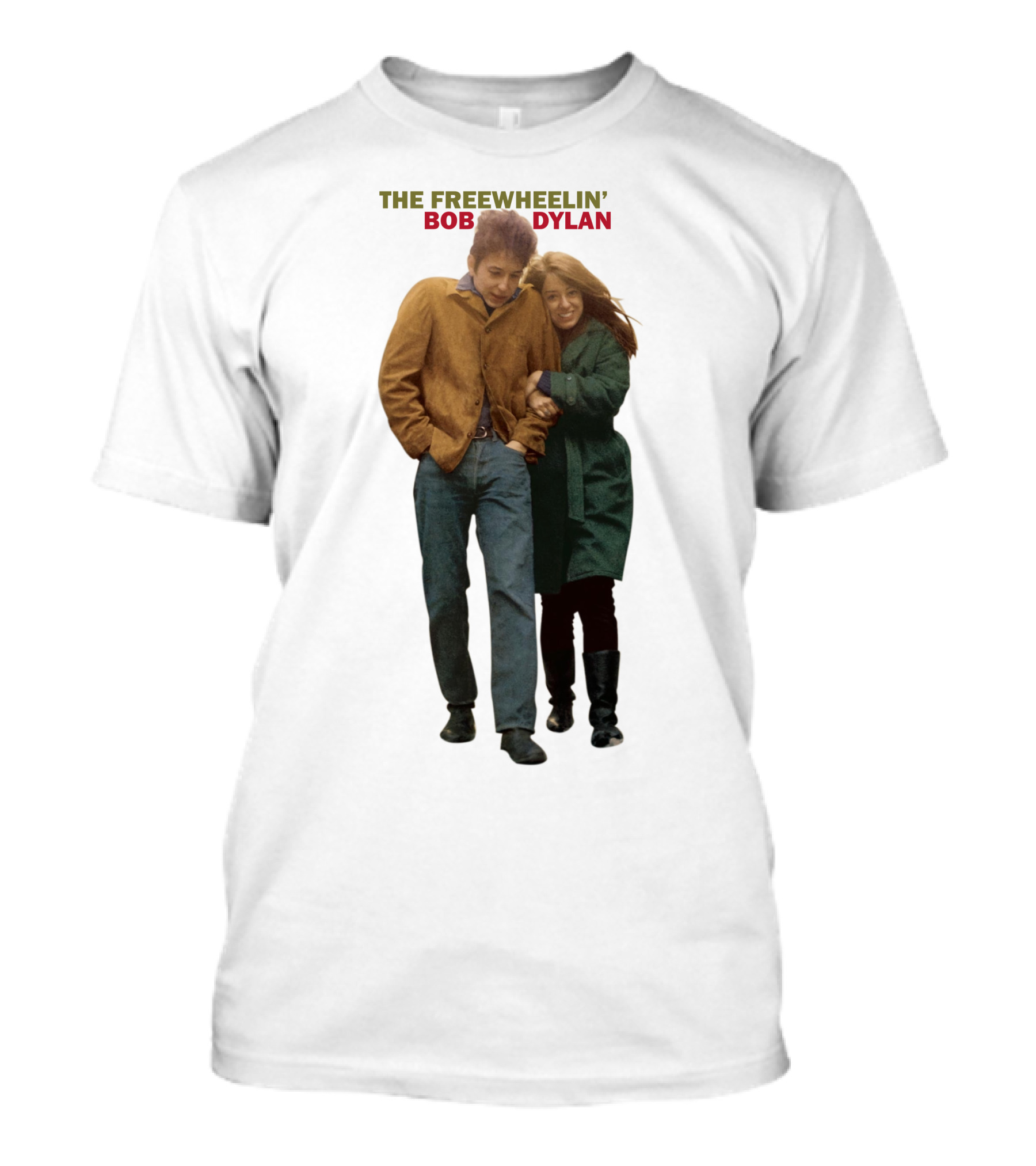 The Freewheelin' Bob Dylan Album Cover T-Shirt