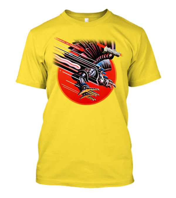 Judas Priest Screaming For Vengeance Album Cover Artwork T-Shirt