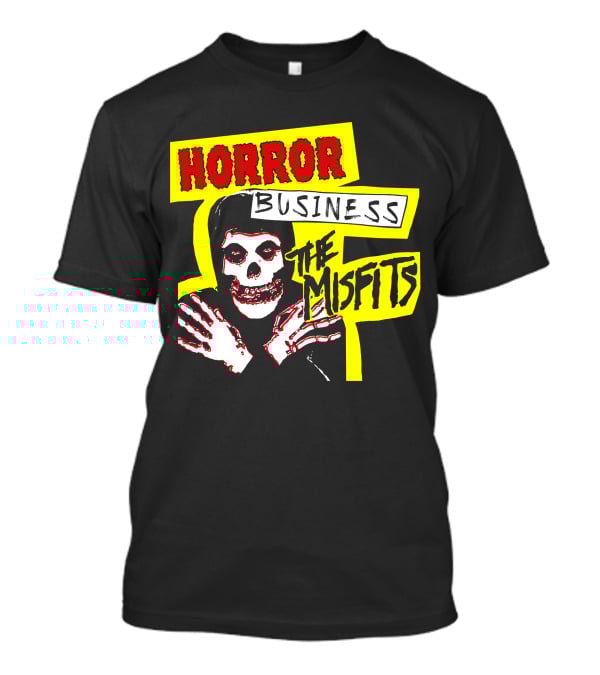 Horror Business The Misfits Skeleton Artwork T-Shirt