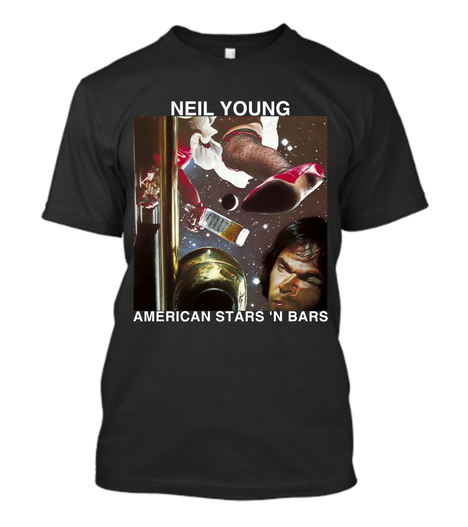 Neil Young American Stars 'N Bars T-Shirt
