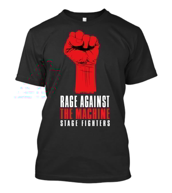 Rage Against The Machine Stage Fighters Fist T-Shirt