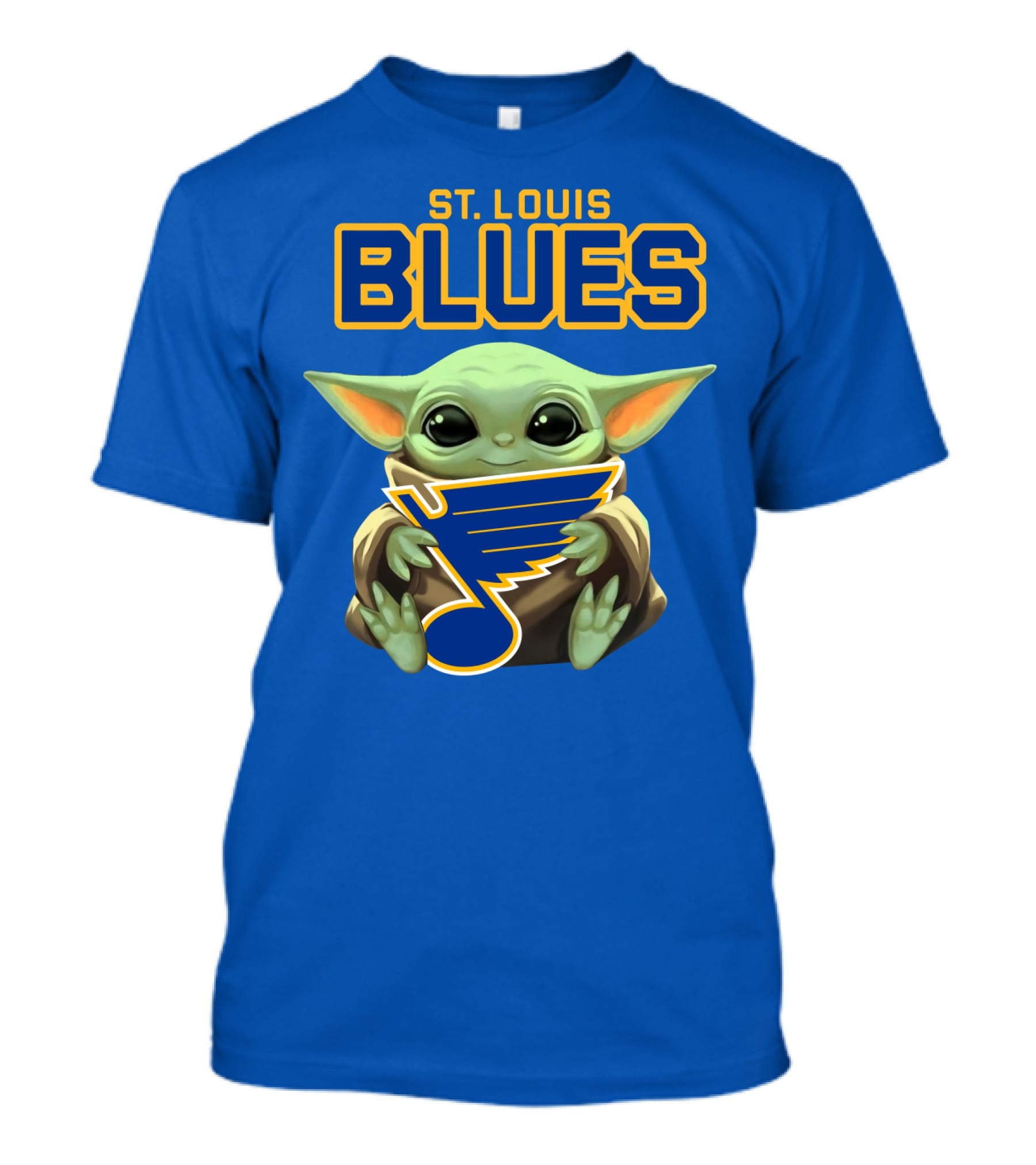 St. Louis Blues Baby Yoda T-Shirt