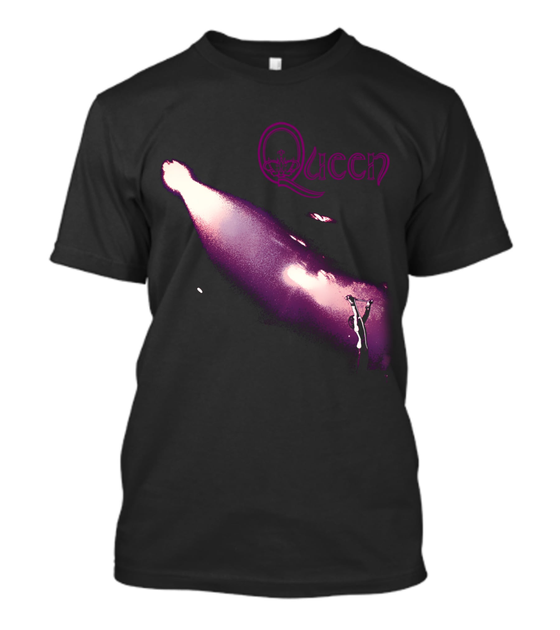 Queen Purple Stage Performance Iconic Band T-Shirt