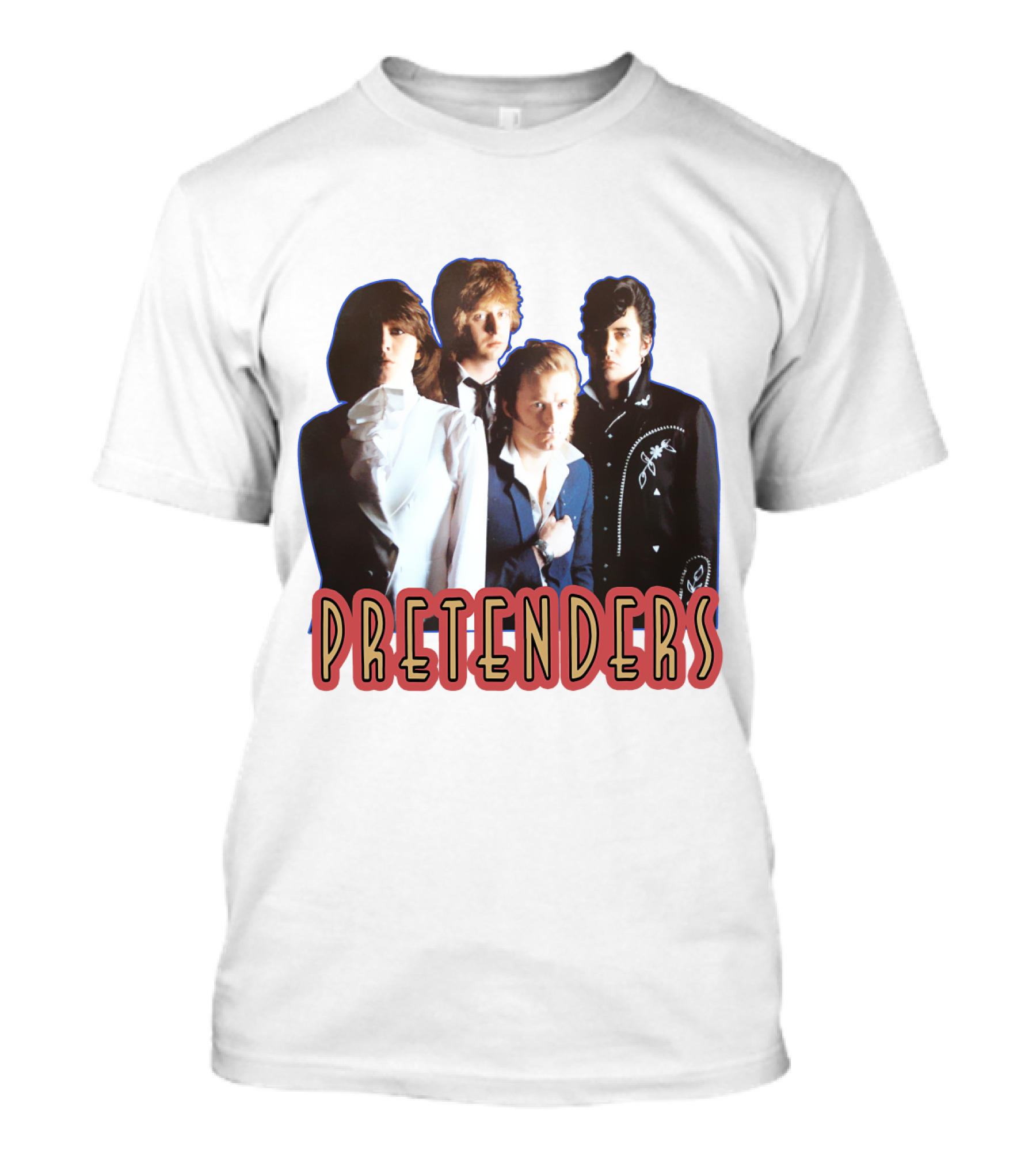 Pretenders Band Group Photo T-Shirt