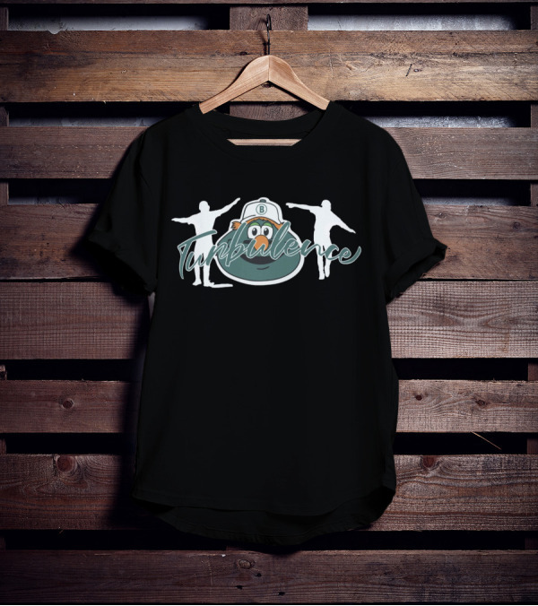 Boston Red Sox Turbulence Wally Mascot And Dancing Fans T-Shirt