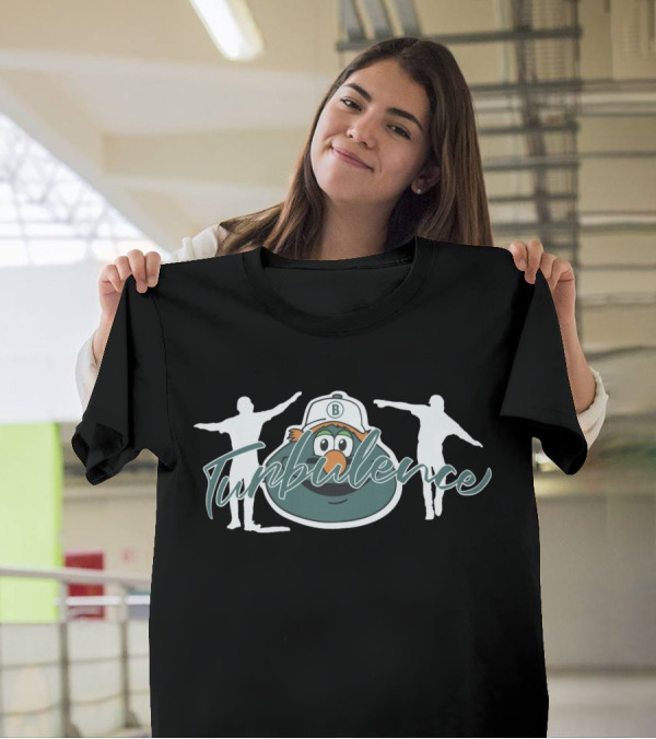 Boston Red Sox Turbulence Wally Mascot And Dancing Fans T-Shirt