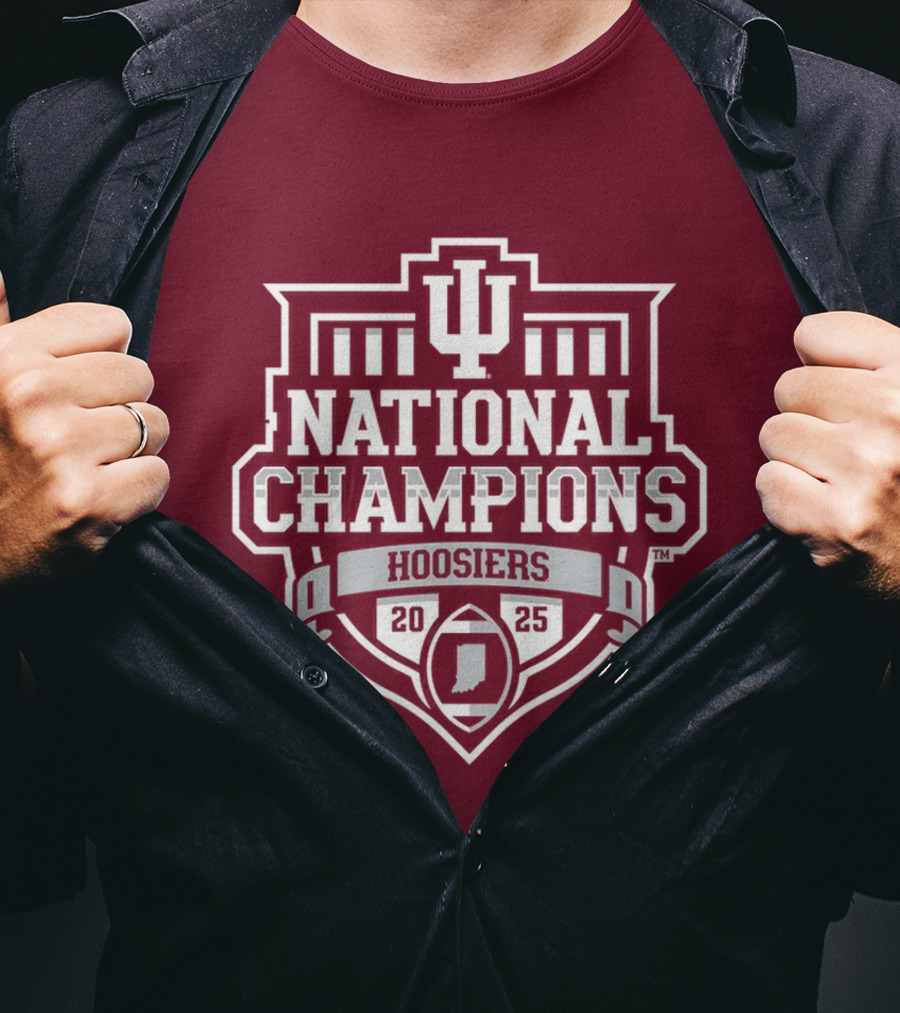IU National Champions Indiana Hoosiers Football T-Shirt