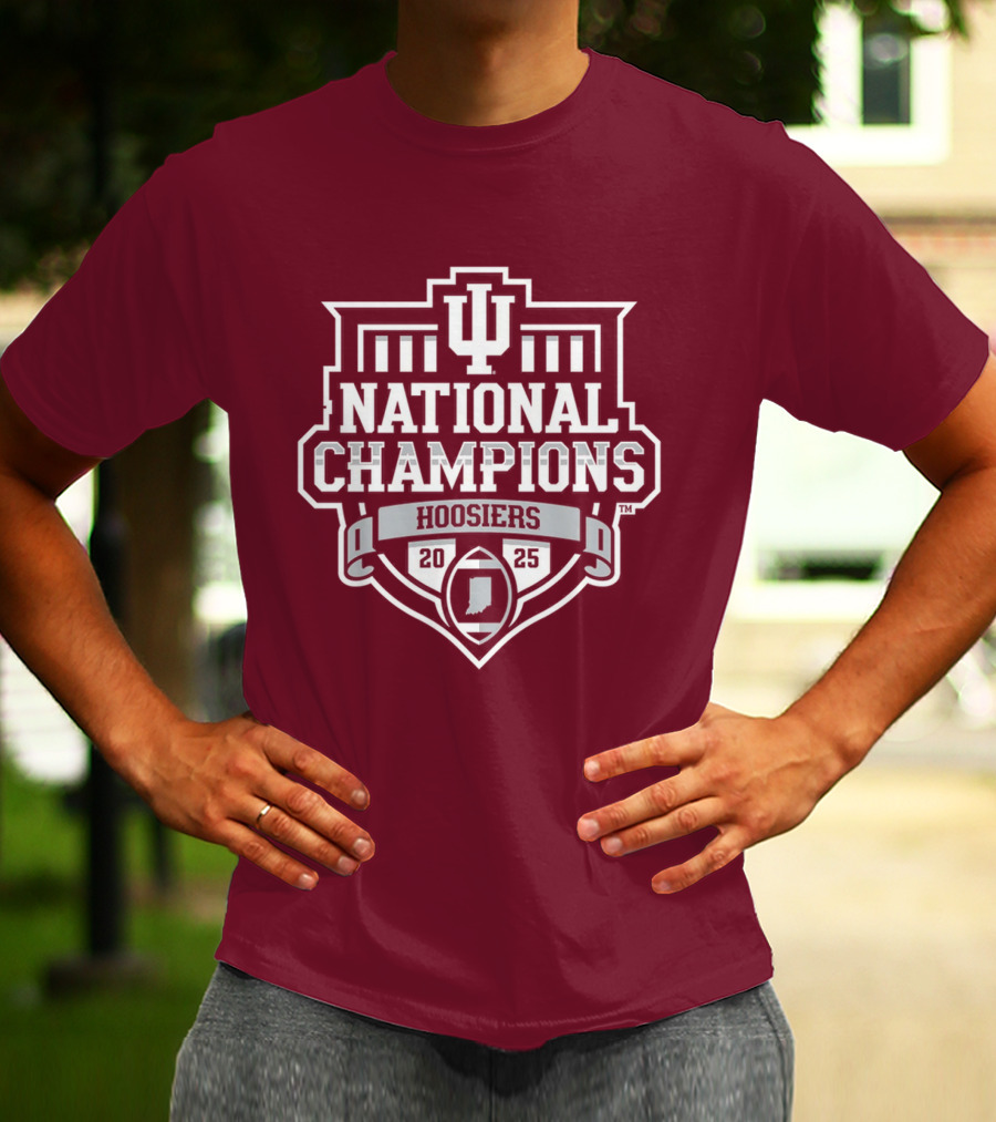 IU National Champions Indiana Hoosiers Football T-Shirt