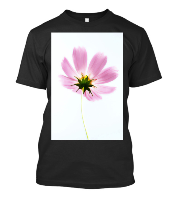 Shades Of Summer By Bl Pink Flower T-Shirt