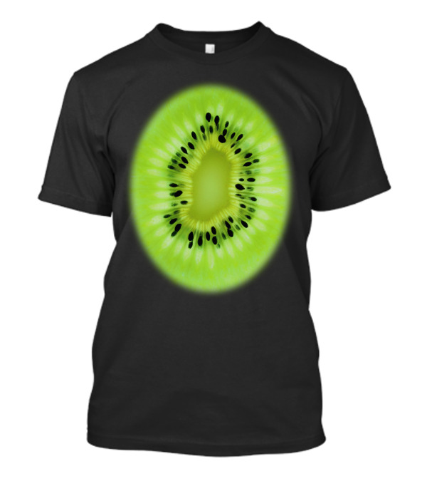 Kiwi Fruit Slice Close-Up T-Shirt