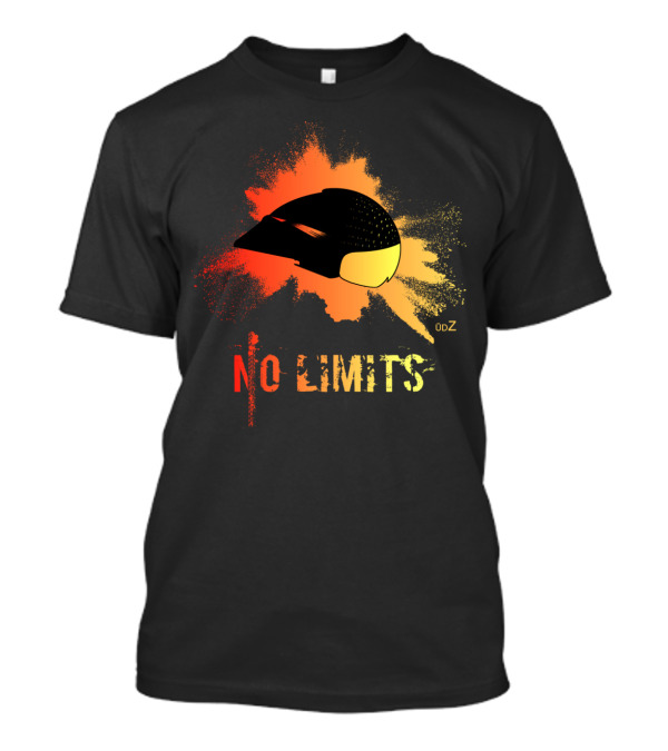 No Limits Fire Helmet Splatter T-Shirt