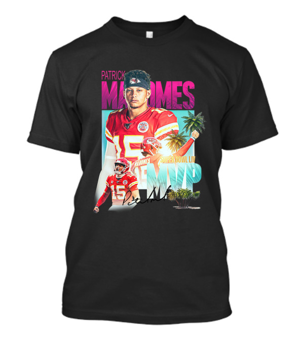 Patrick Mahomes Super Bowl LIV MVP Signature T-Shirt