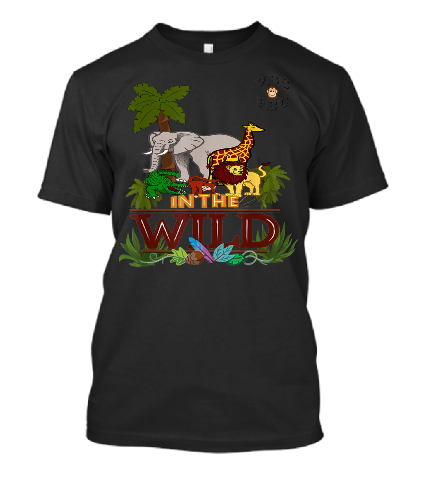 VBS FBC In The Wild Jungle Vacation Camp Adventure T-Shirt