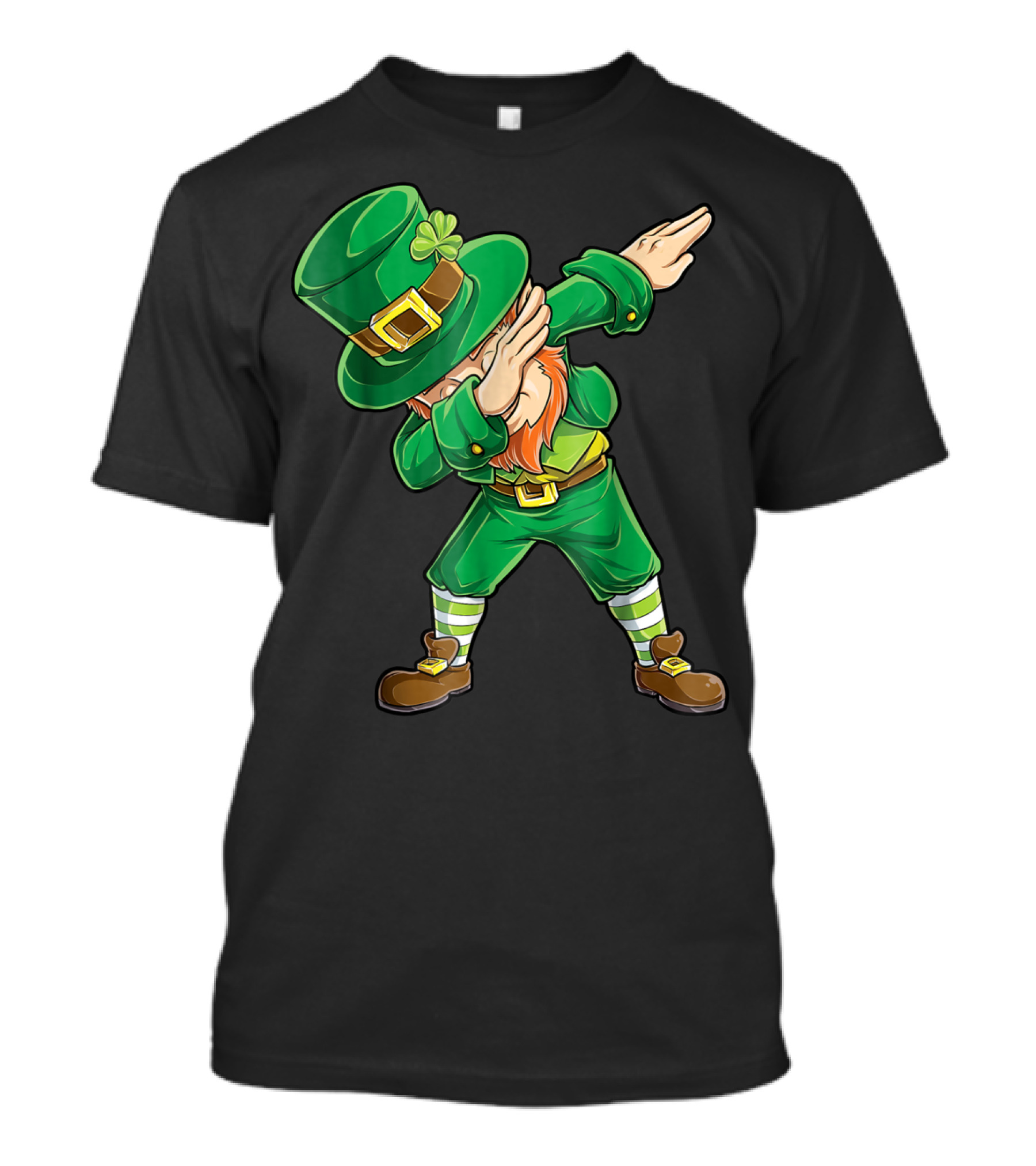 Dabbing Leprechaun St Patricks Day Boys Dab20 Dance Pose T-Shirt