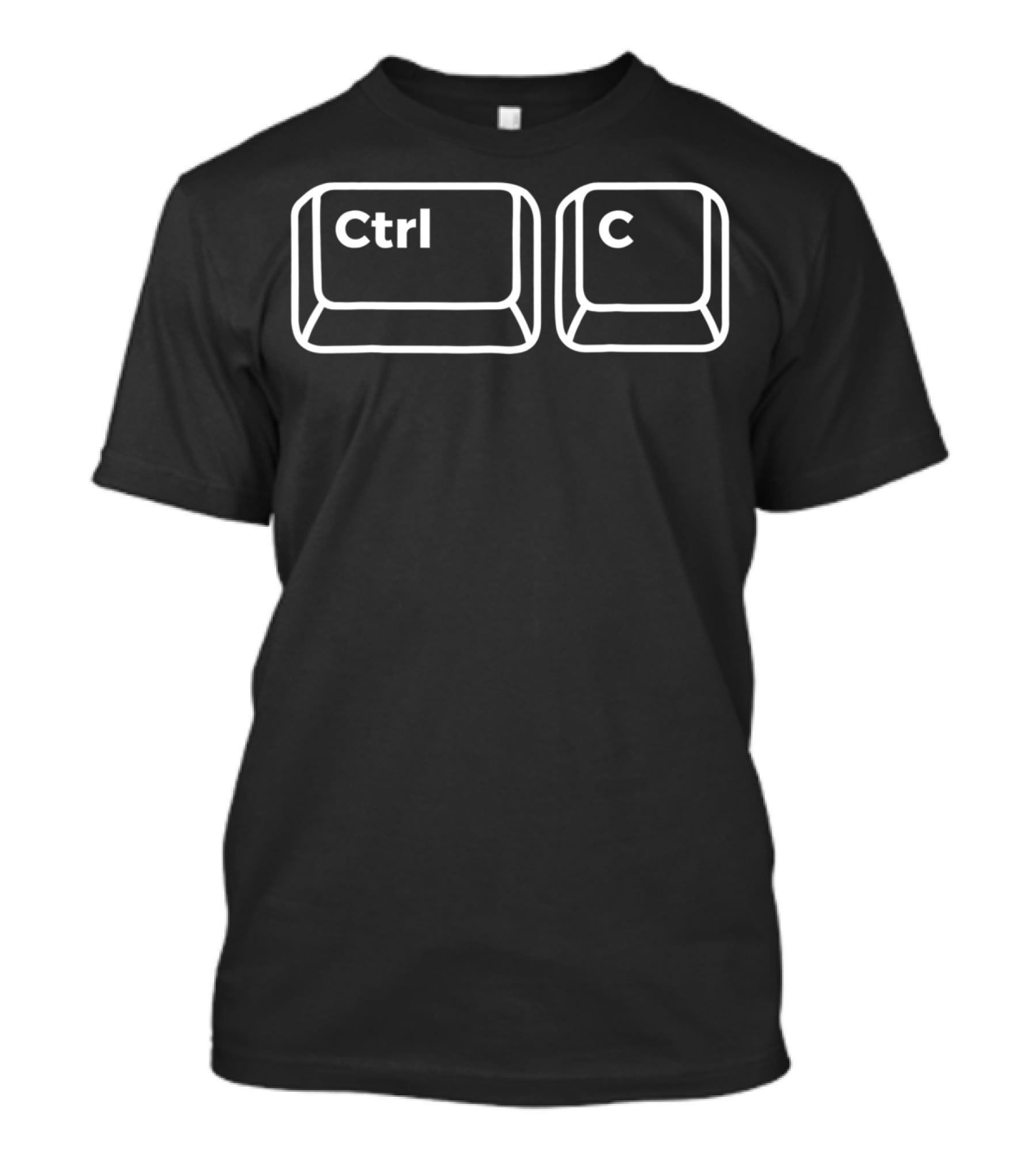 Ctrl C Copy And Paste Dad Matching Father Daughter Son S88 T-Shirt