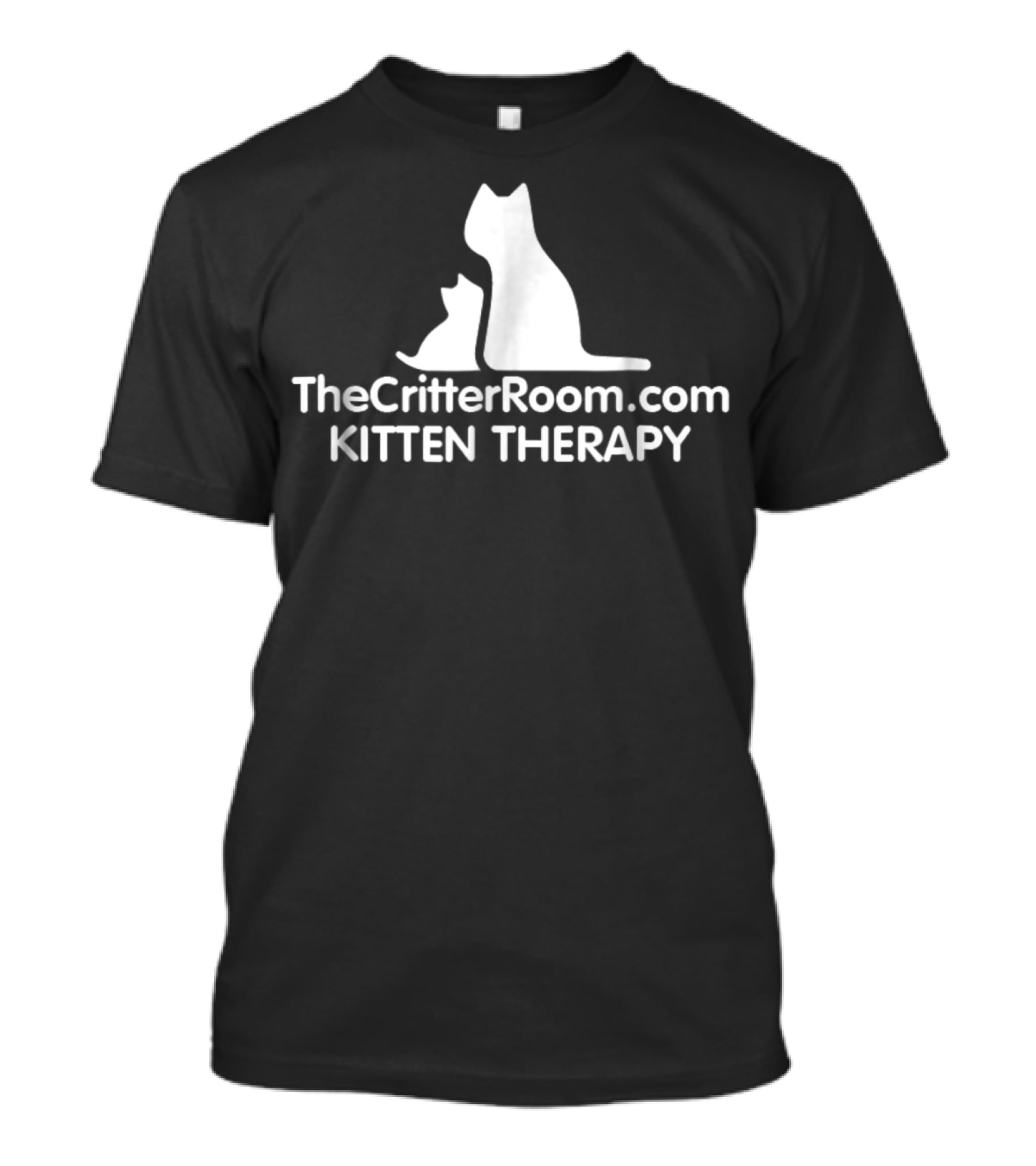 TheCritterRoom.com Kitten Therapy Foster Dad Johns Cam T-Shirt
