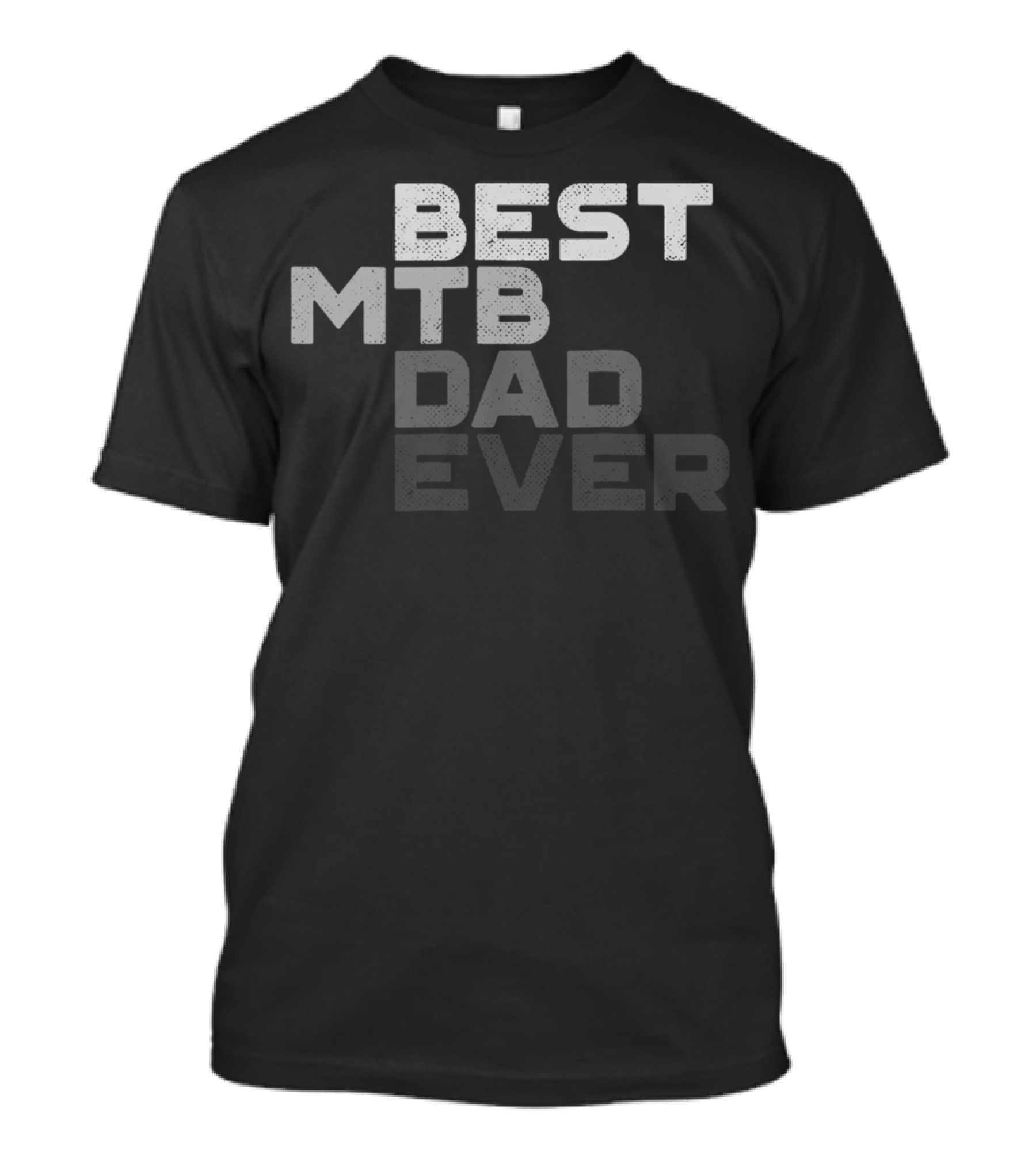 Best MTB Dad Ever Mountain Bike Vintage MTB Mens T-Shirt