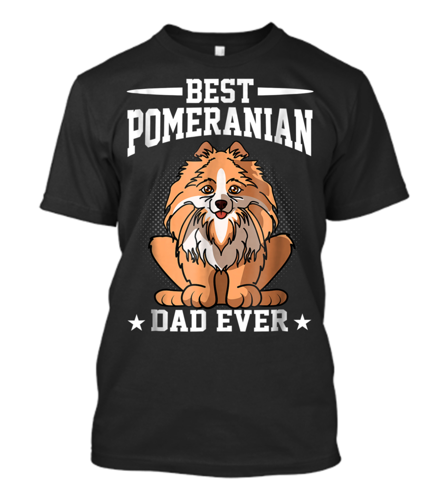 Best Pomeranian Dad Ever T-Shirt