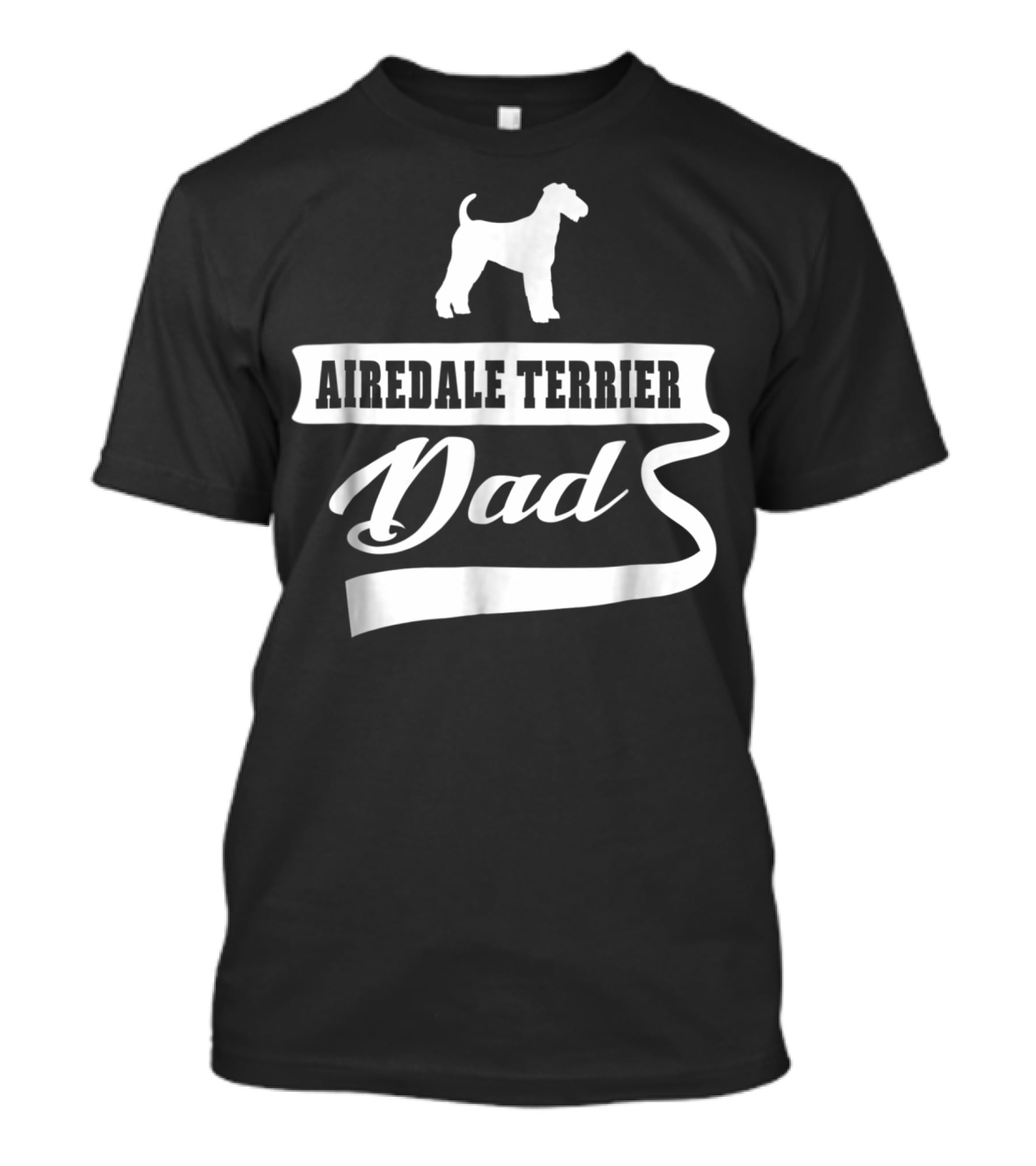 Airedale Terrier Dad Dog Mens Animal Dogs T-Shirt