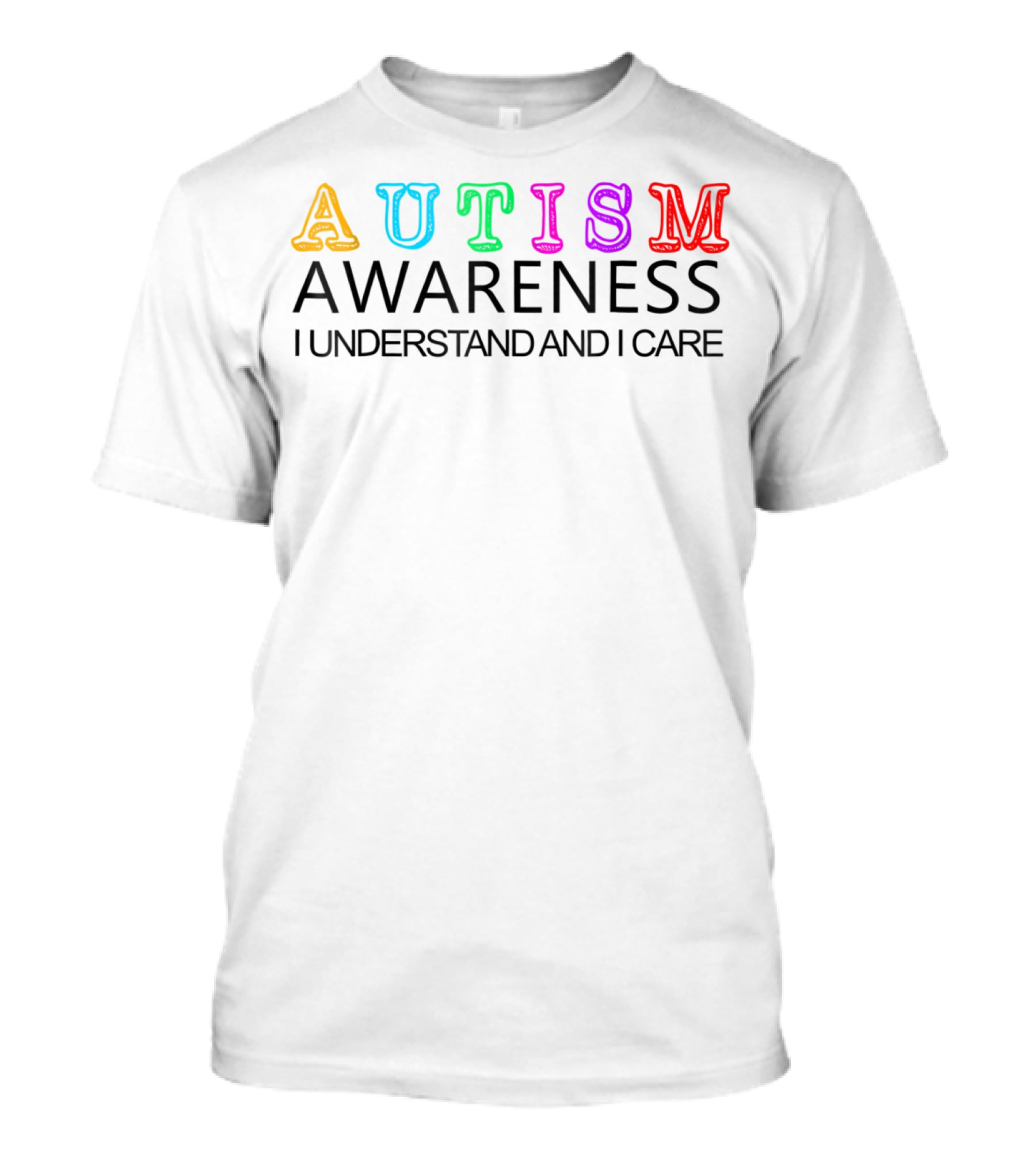 Autism Awareness I Understand And I Care Kid Love T-Shirt