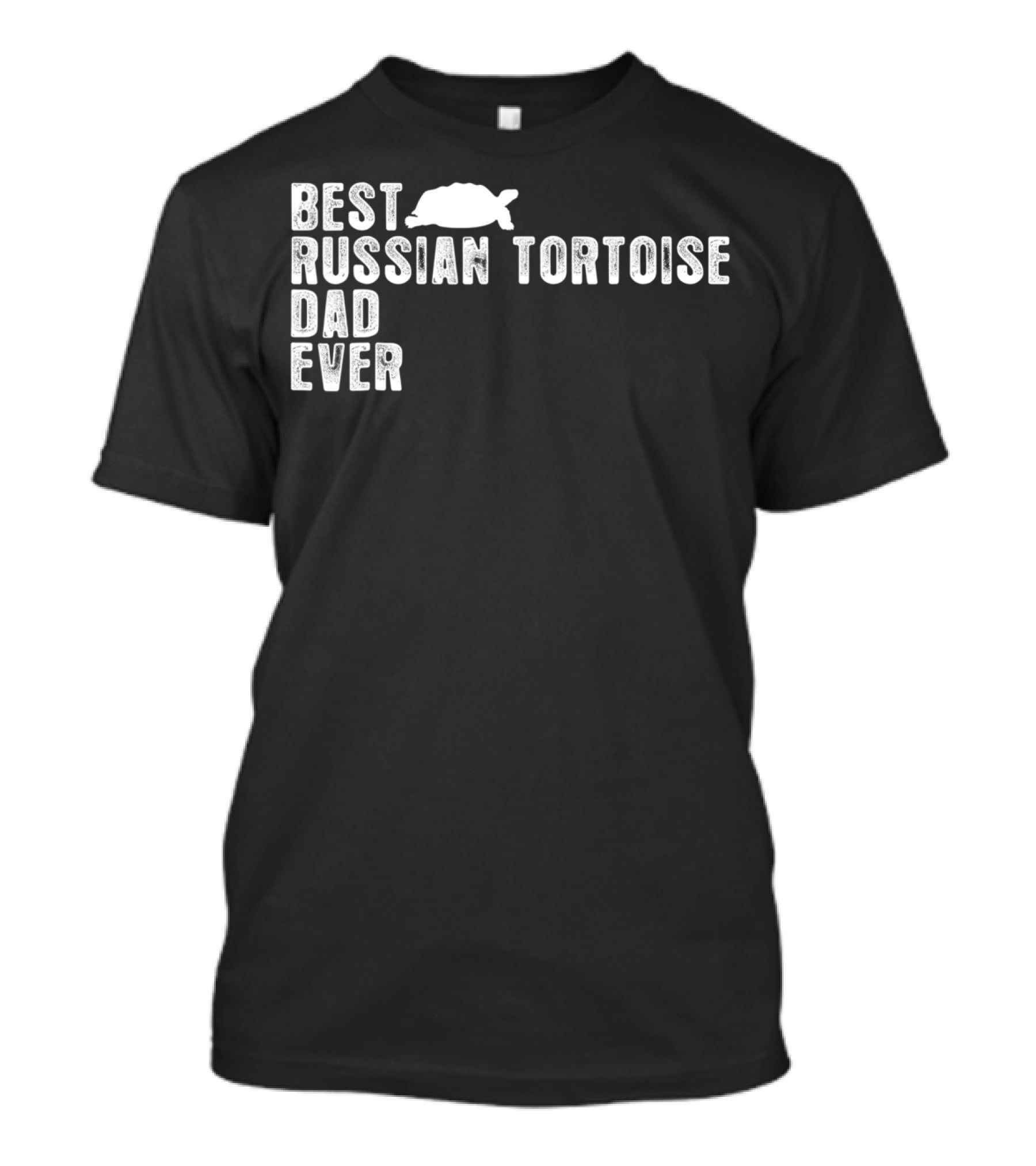 BEST RUSSIAN TORTOISE DAD EVER Iconic Pet Lover Statement With Tortoise T-Shirt