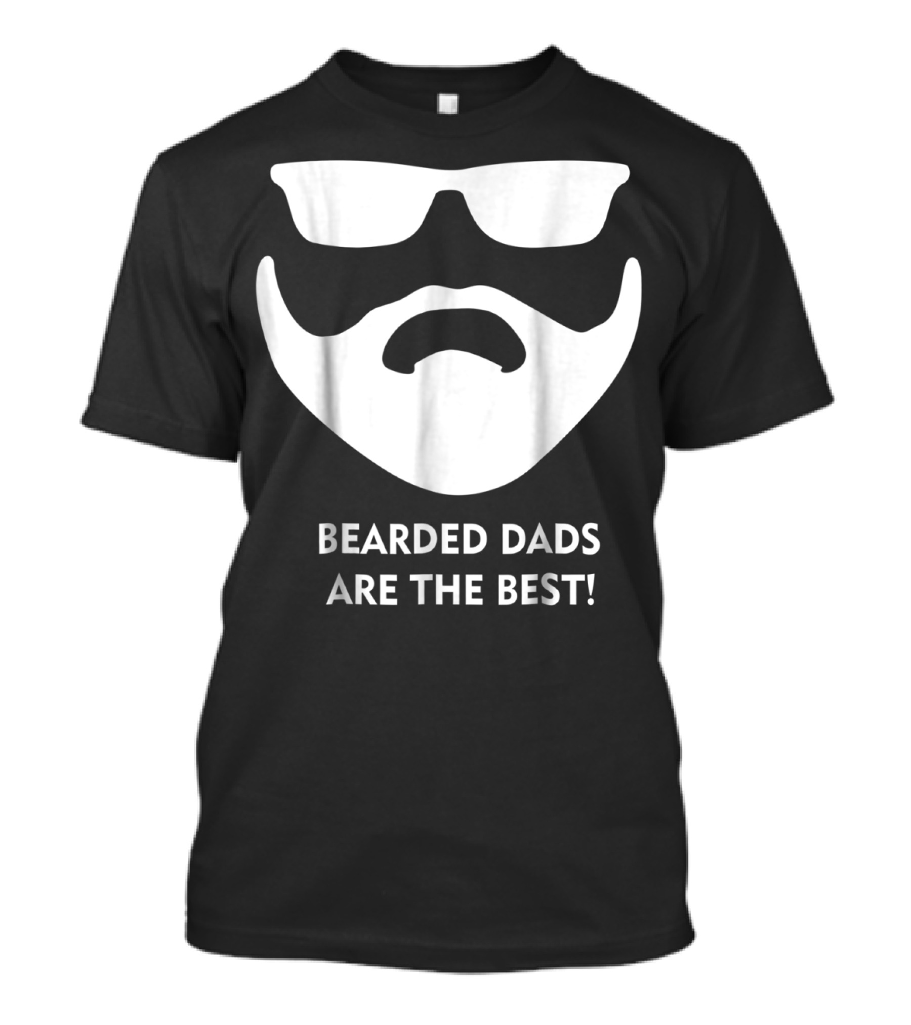 Bearded Dads Are The Best Dad Beard Beard Dad65 T-Shirt