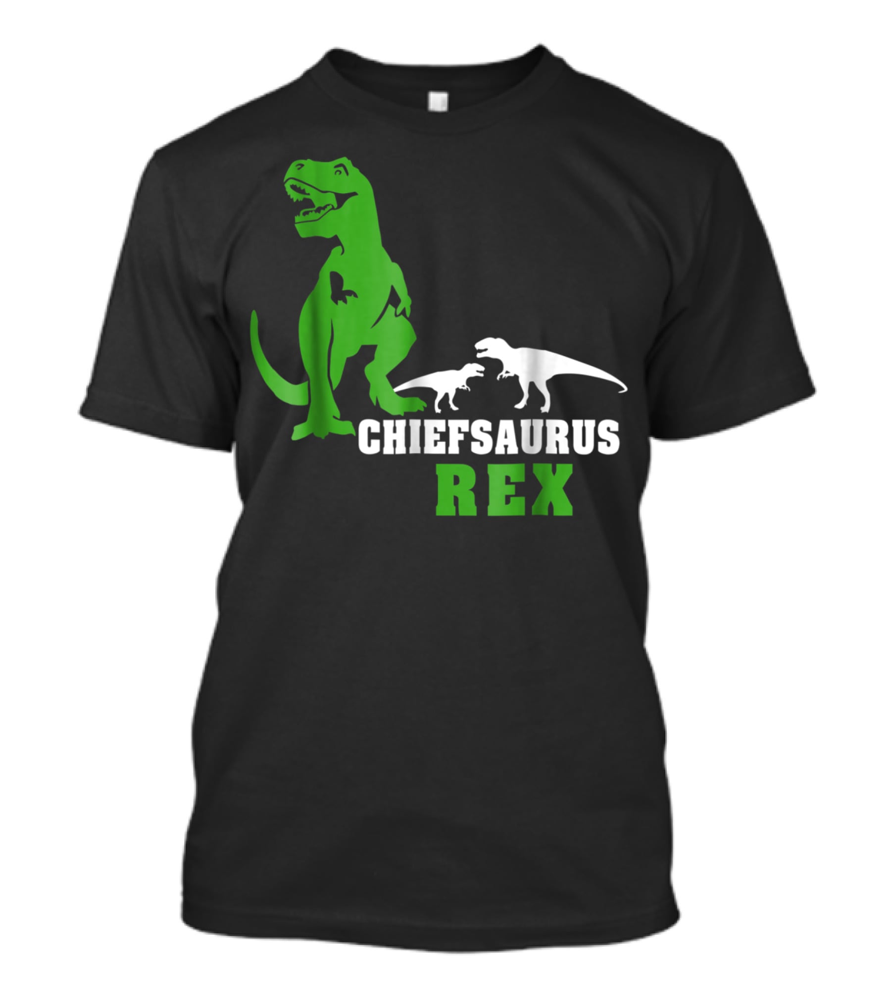 Chiefsaurus Rex Dinosaur Men T-Shirt