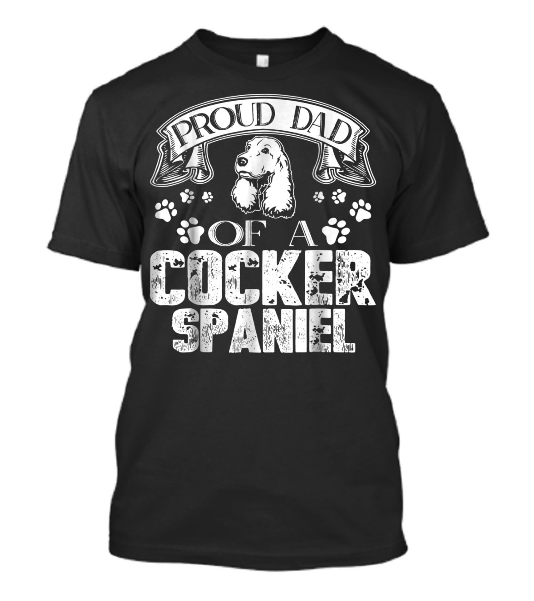 Proud Dad Of A Cocker Spaniel T-Shirt
