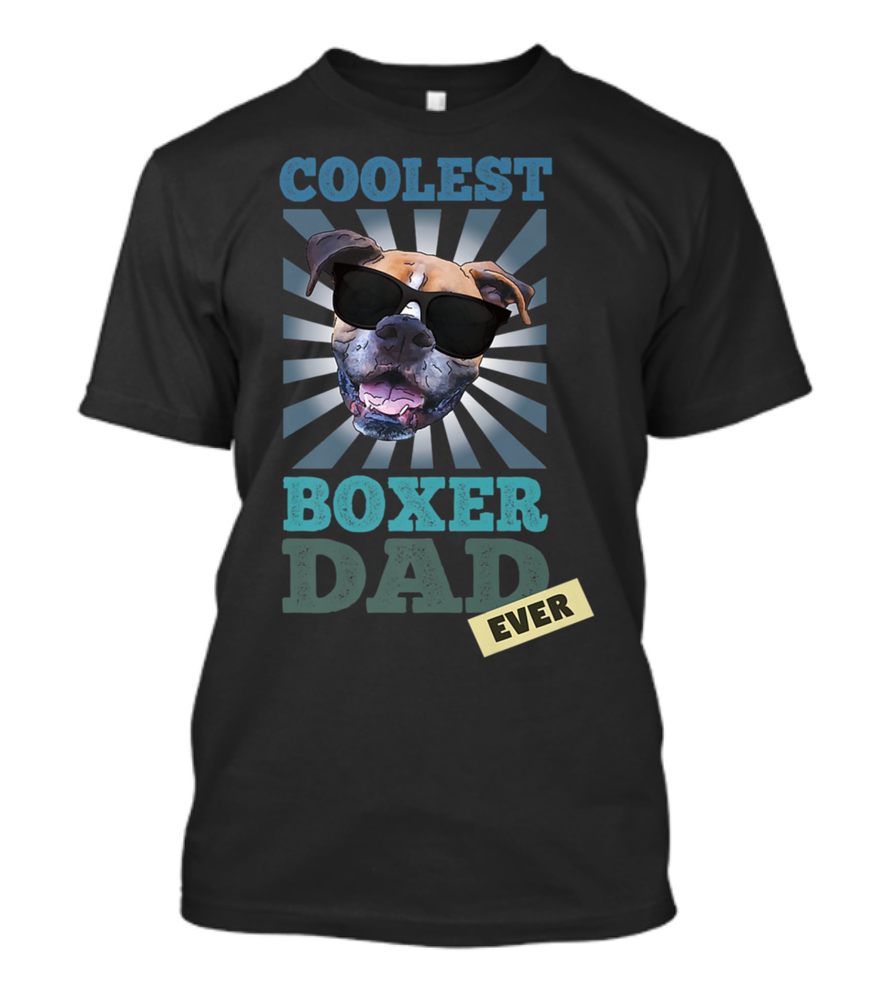 Coolest Boxer Dad Ever T-Shirt