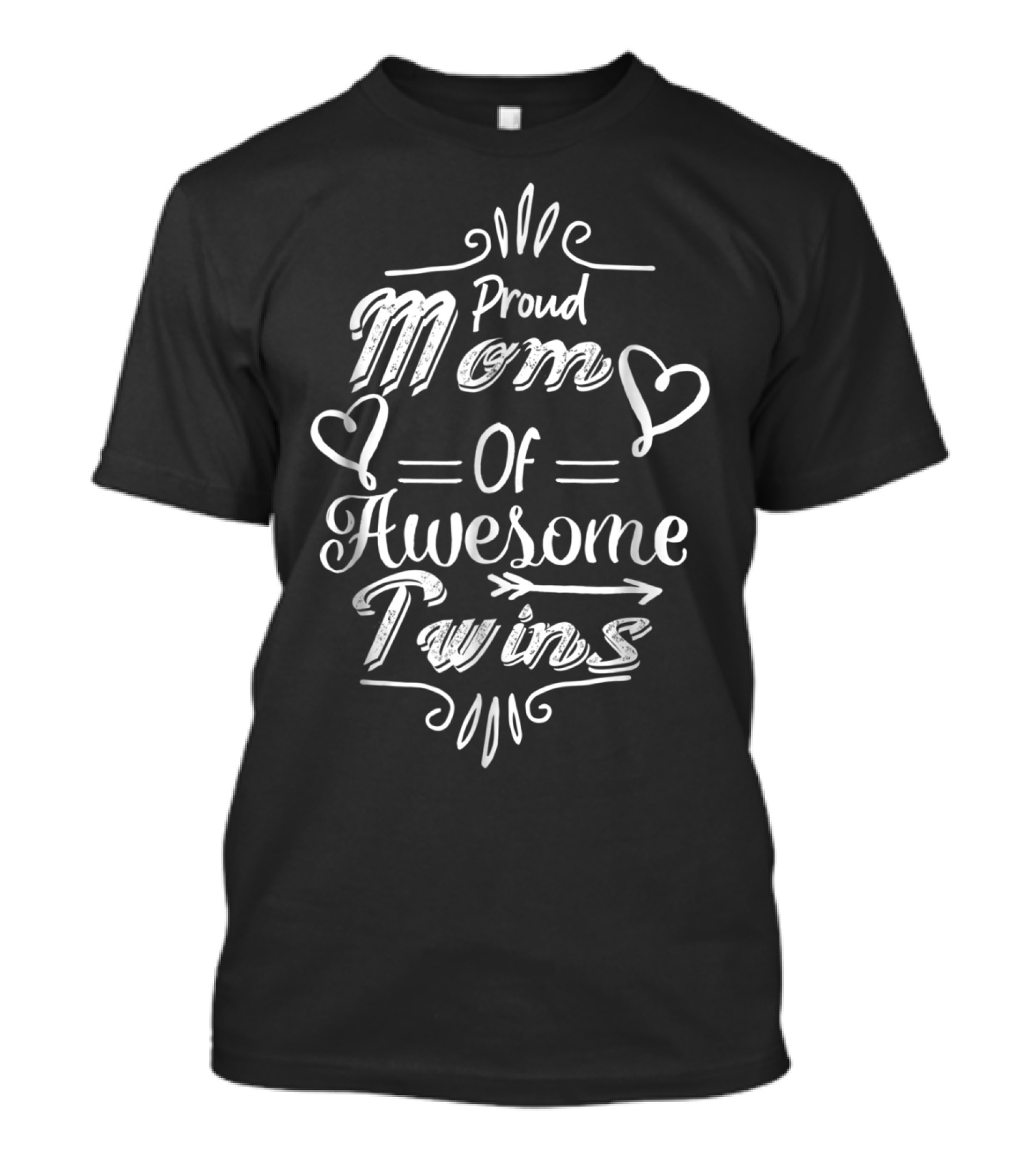Proud Mom Of Awesome Twins T-Shirt