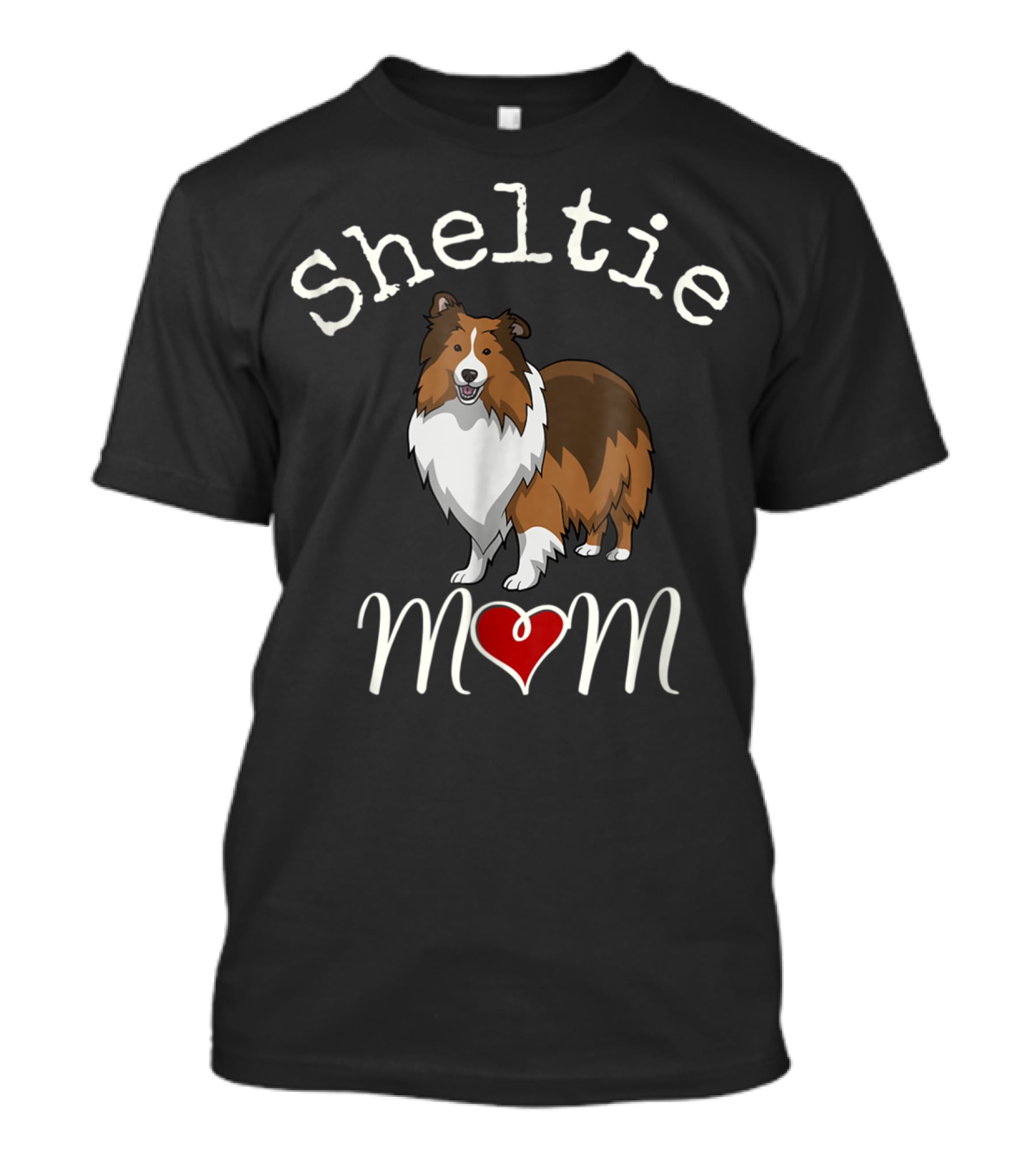 Sheltie Heart Mom 14 T-Shirt