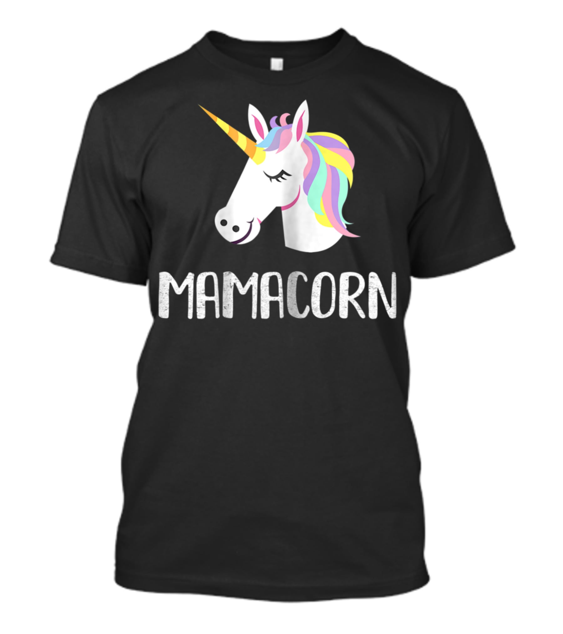 Mamacorn Unicorn Mom And Baby Mama T-Shirt