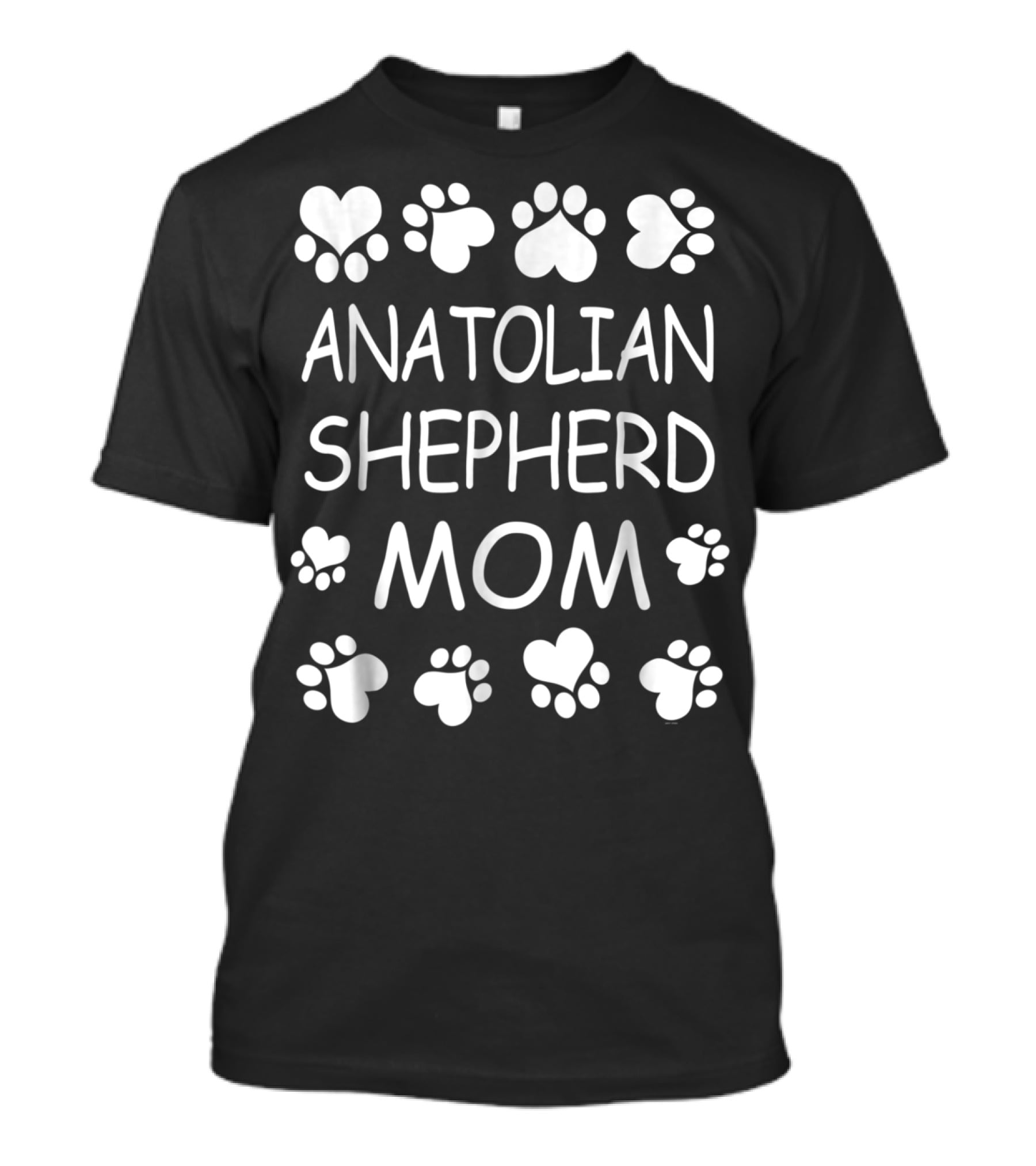 Anatolian Shepherd Mom Paw Heart T-Shirt
